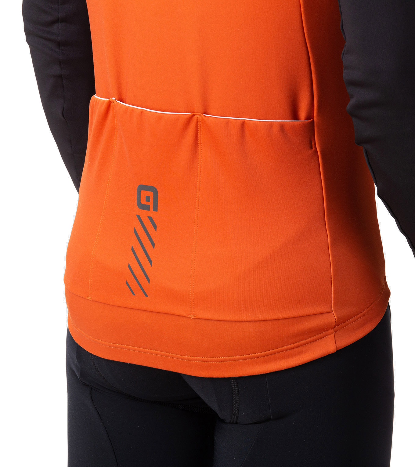 Beklædning - Cykeltrøjer - Alé Solid Fondo 2.0 Herre Langærmet Jersey - Orange