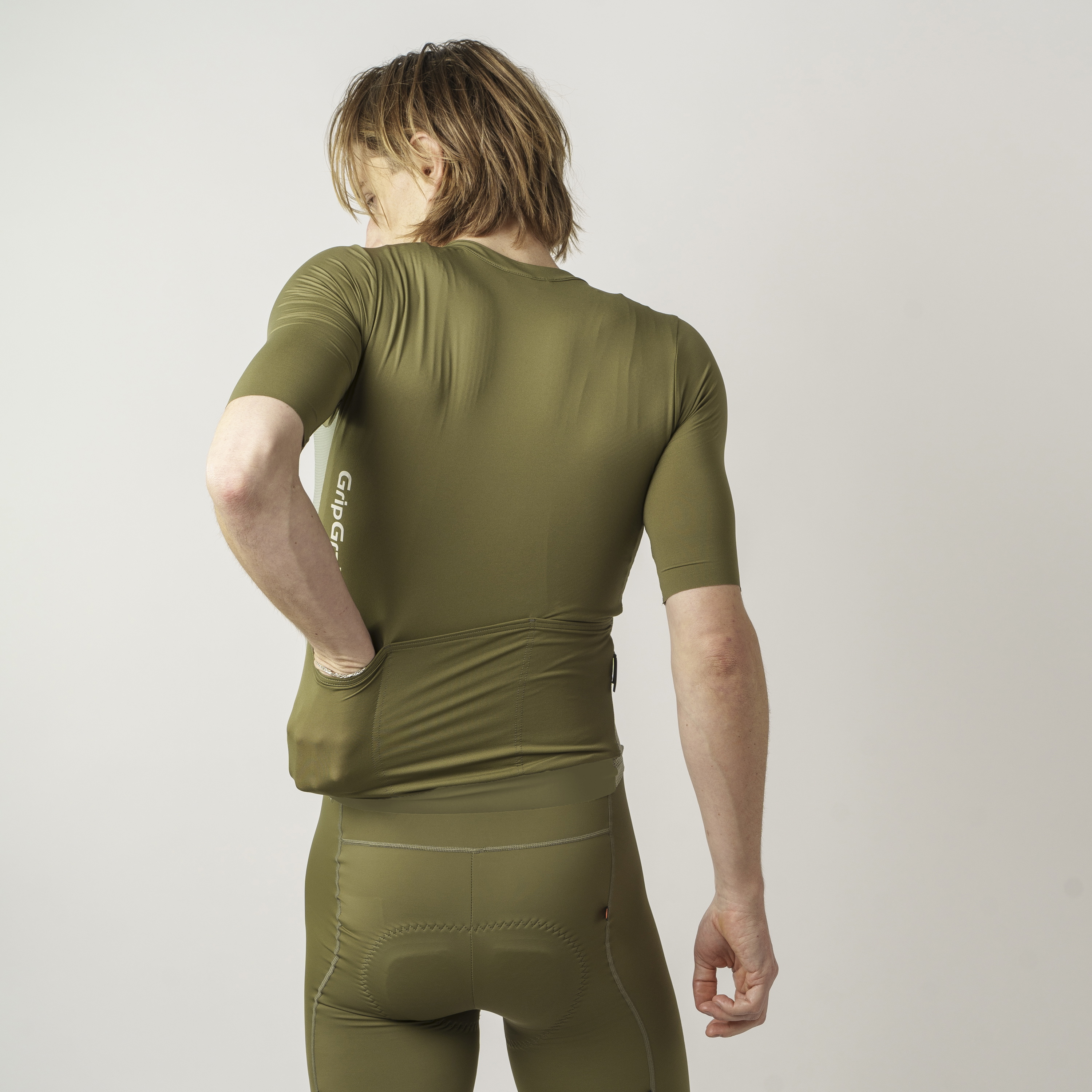 Beklædning - Cykeltrøjer - GripGrab Airflow Kortærmet Letvægts Cykeltrøje - Olive Green