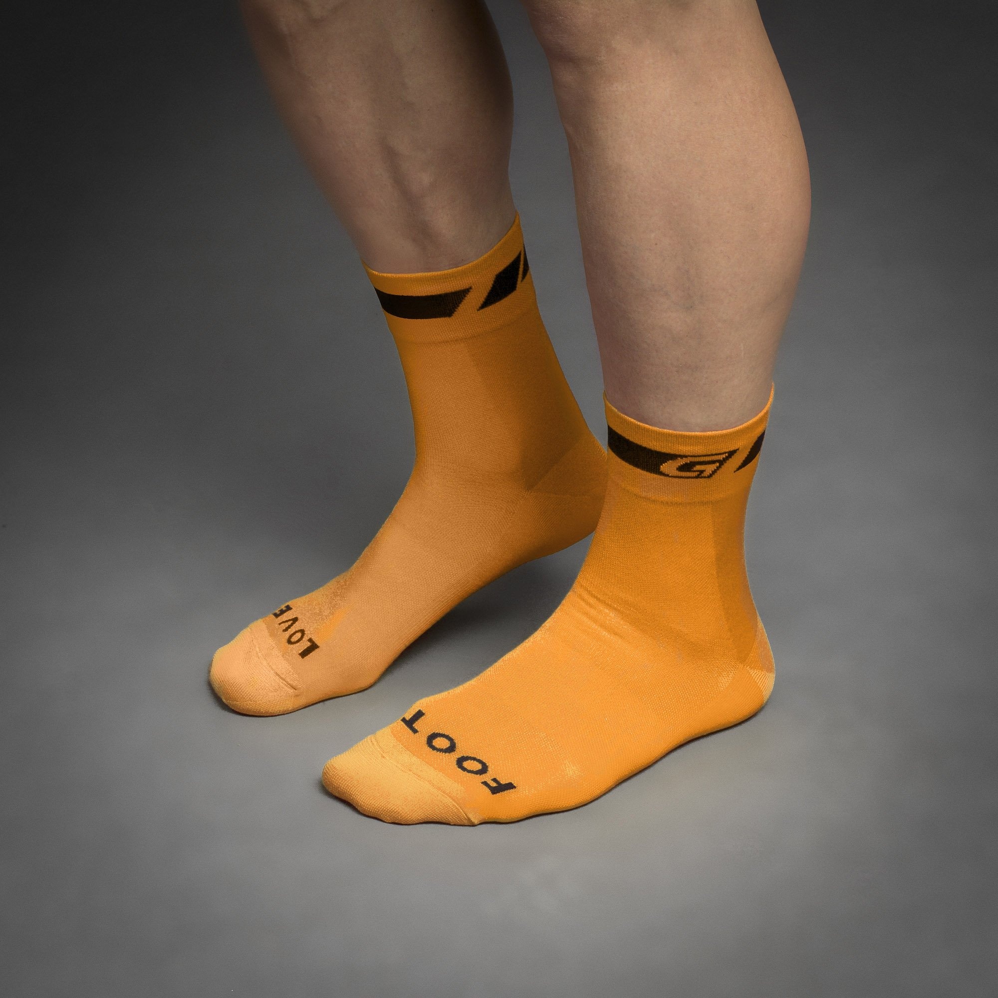 Beklædning - Sokker - GripGrab Regular Cut Summer Sock - Orange