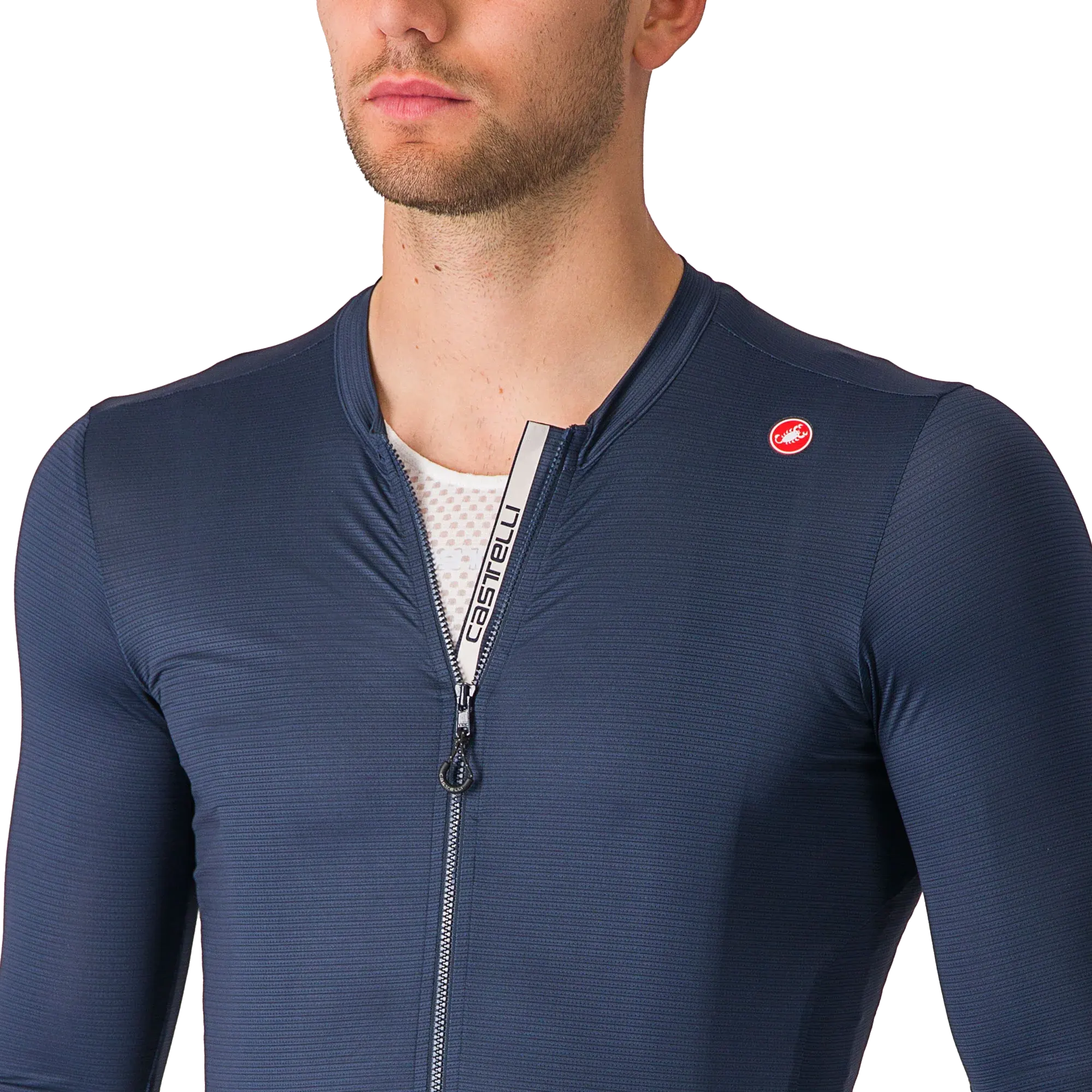 Beklædning - Cykeltrøjer - Castelli ESPRESSO LONG-SLEEVED Jersey - Blue