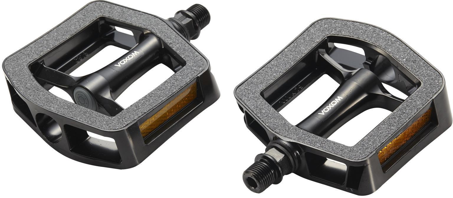 Tilbehør - Pedaler & Klamper - Voxom PE13 Trekkingpedaler - Black