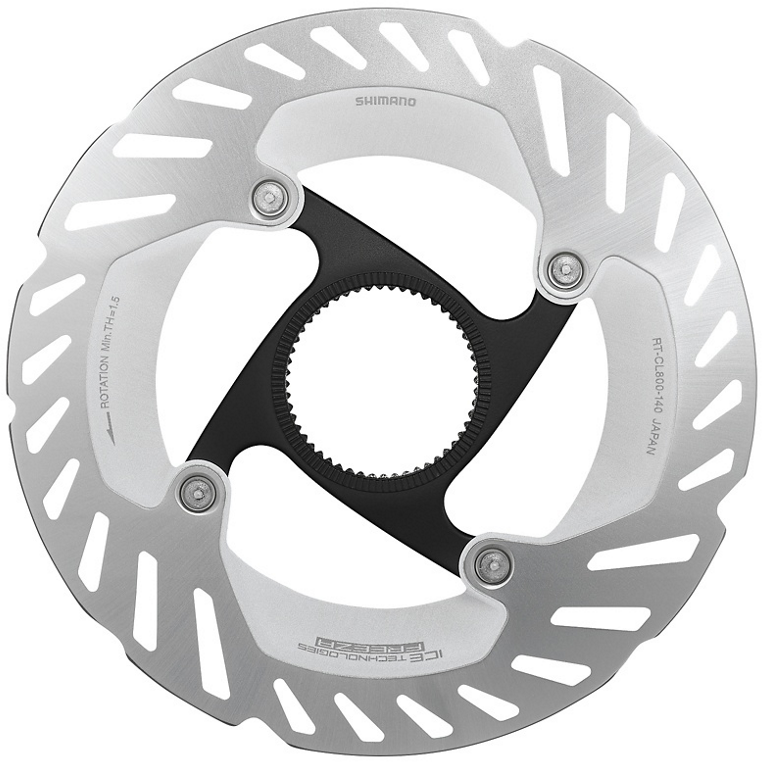 Reservedele - Skivebremser - Shimano Bremseskive 140mm RT-CL800 Center Lock