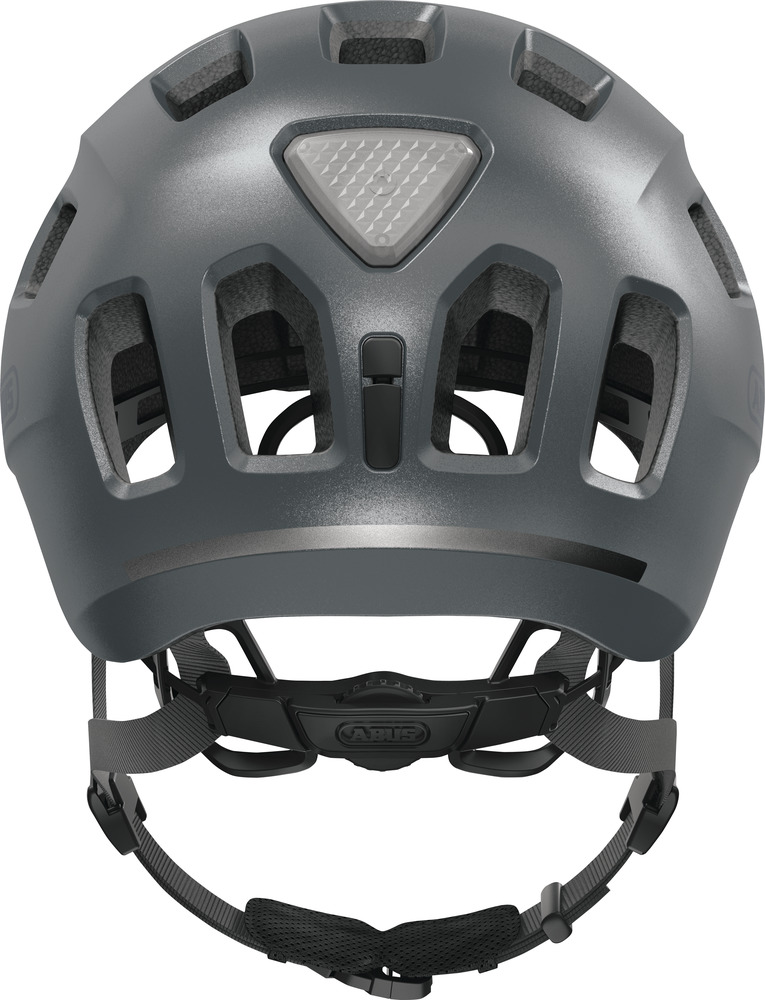 Beklædning - Cykelhjelme - Abus Youn-I 2.0 m. LED lys - Graphite Silver