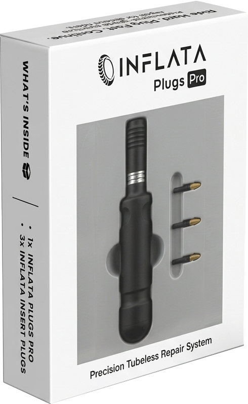 Inflata Plugs Pro Tubeless Reparationsværktøj m. 3 plugs