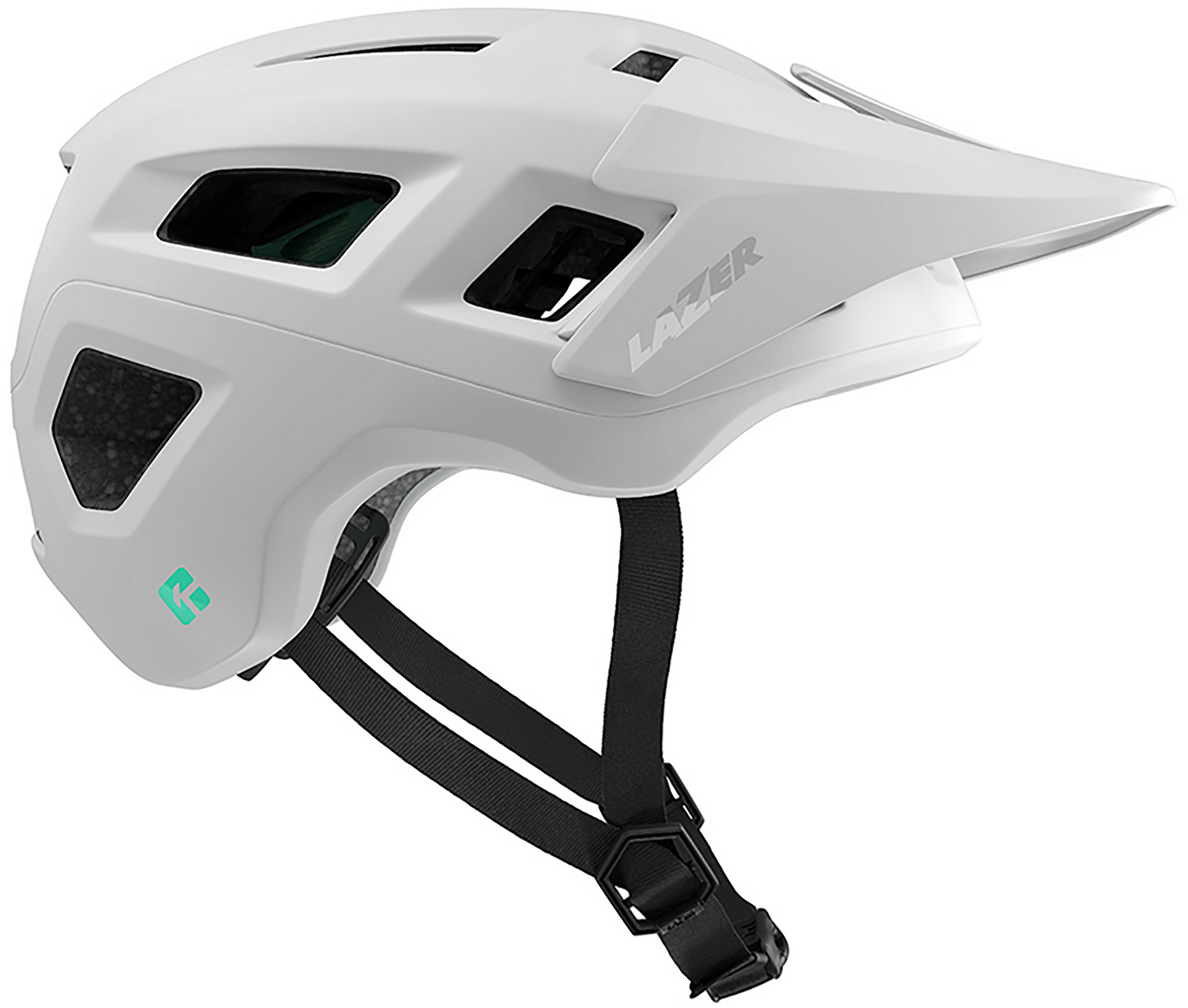 Beklædning - Cykelhjelme - Lazer Coyote Kineticore cykelhjelm - Matte Full White