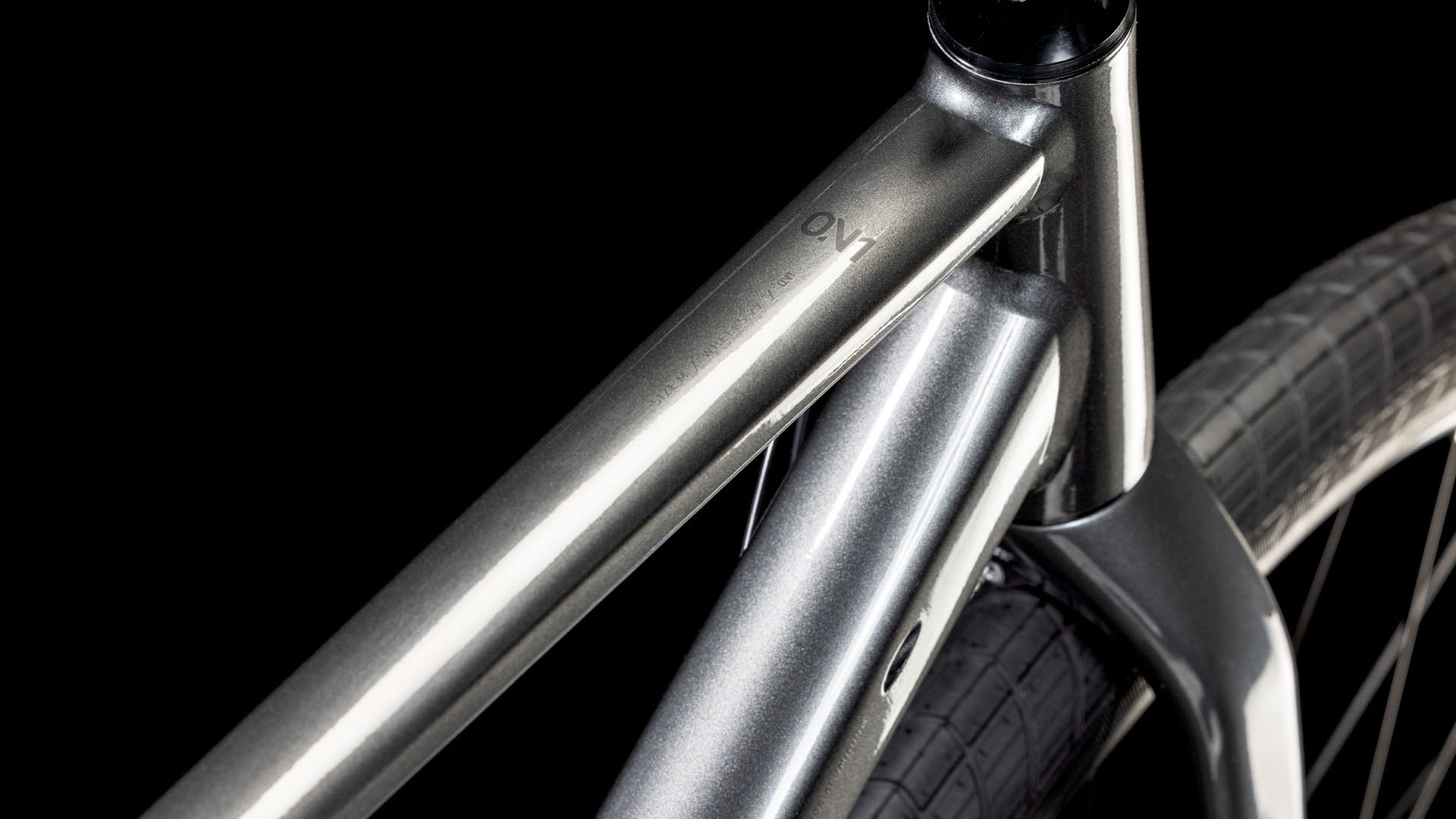 Cykler - Herrecykler - Cube Hyde ONE 2025 - Graphite 'n Black
