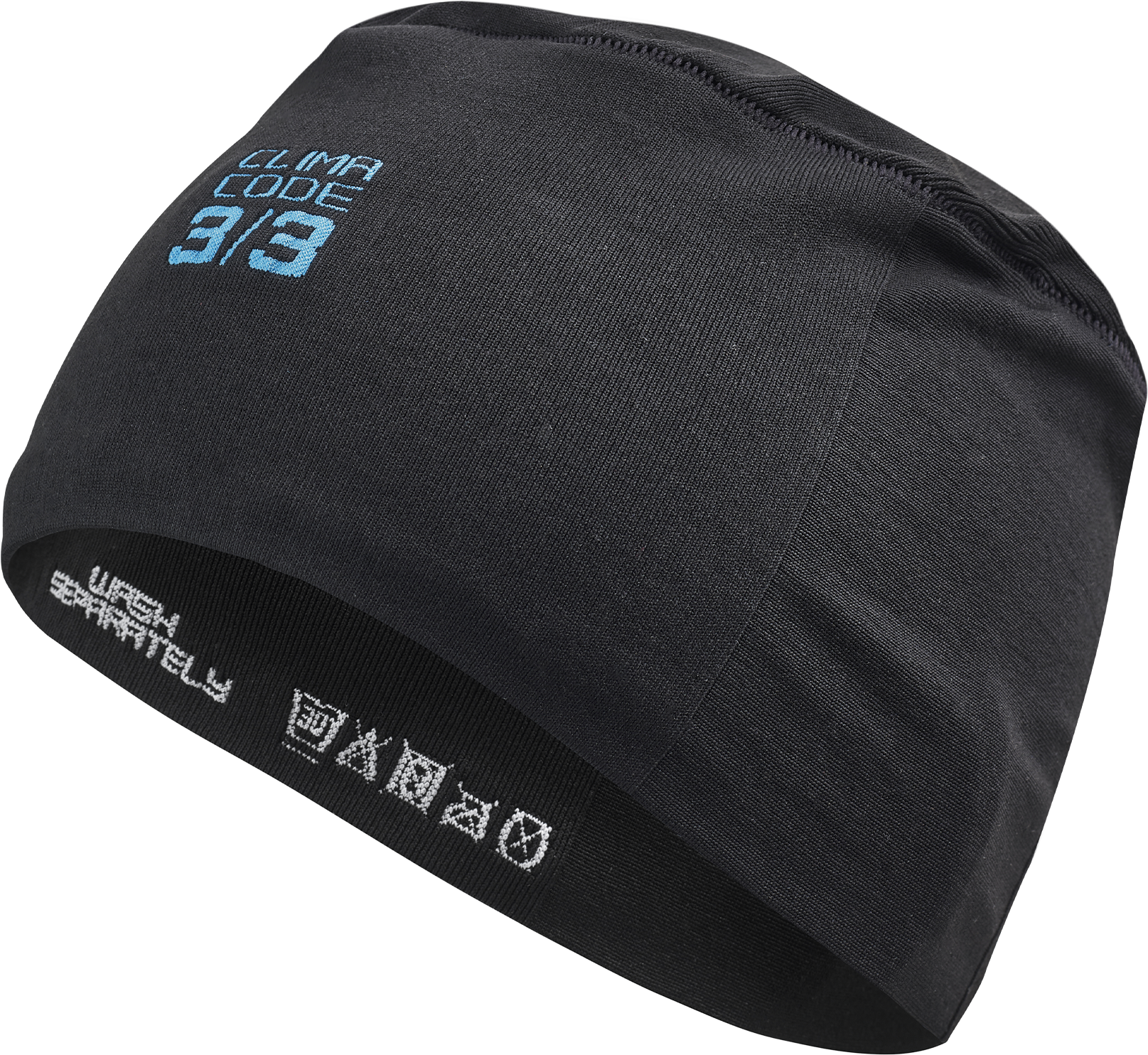 Beklædning - Cykelkasketter - Assos Winter Cap P1 - Black Series