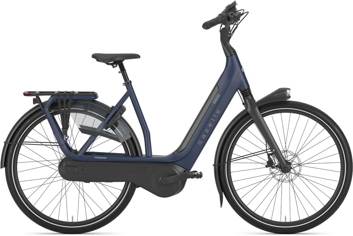 Cykler - Elcykler - Gazelle AVIGNON C8 HMB Dame 2023 - Blå