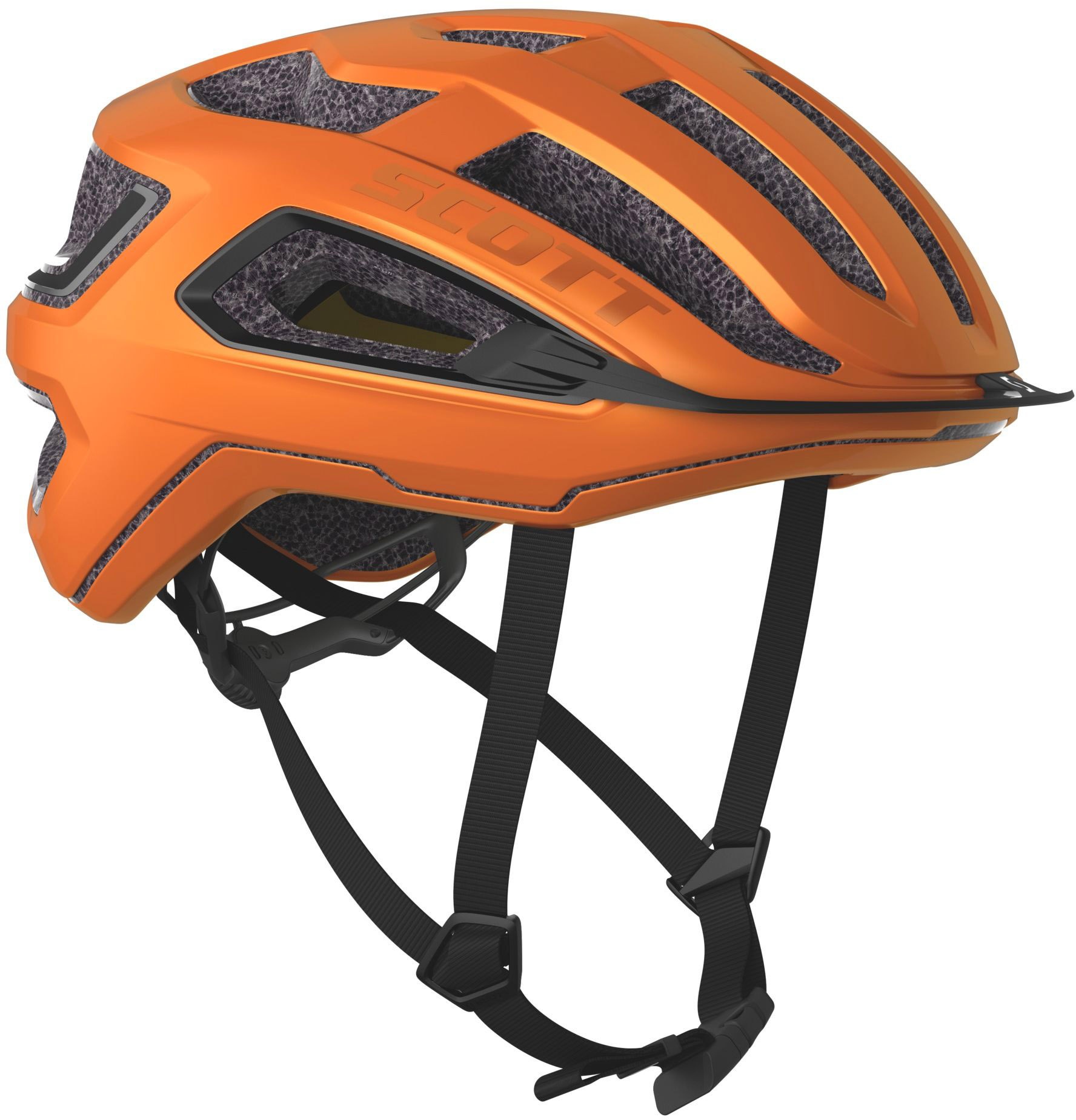 Uskyldig Quilt halvt Scott Arx Plus (MIPS) Hjelm - Orange » Helmet Size: S (51cm-55cm)