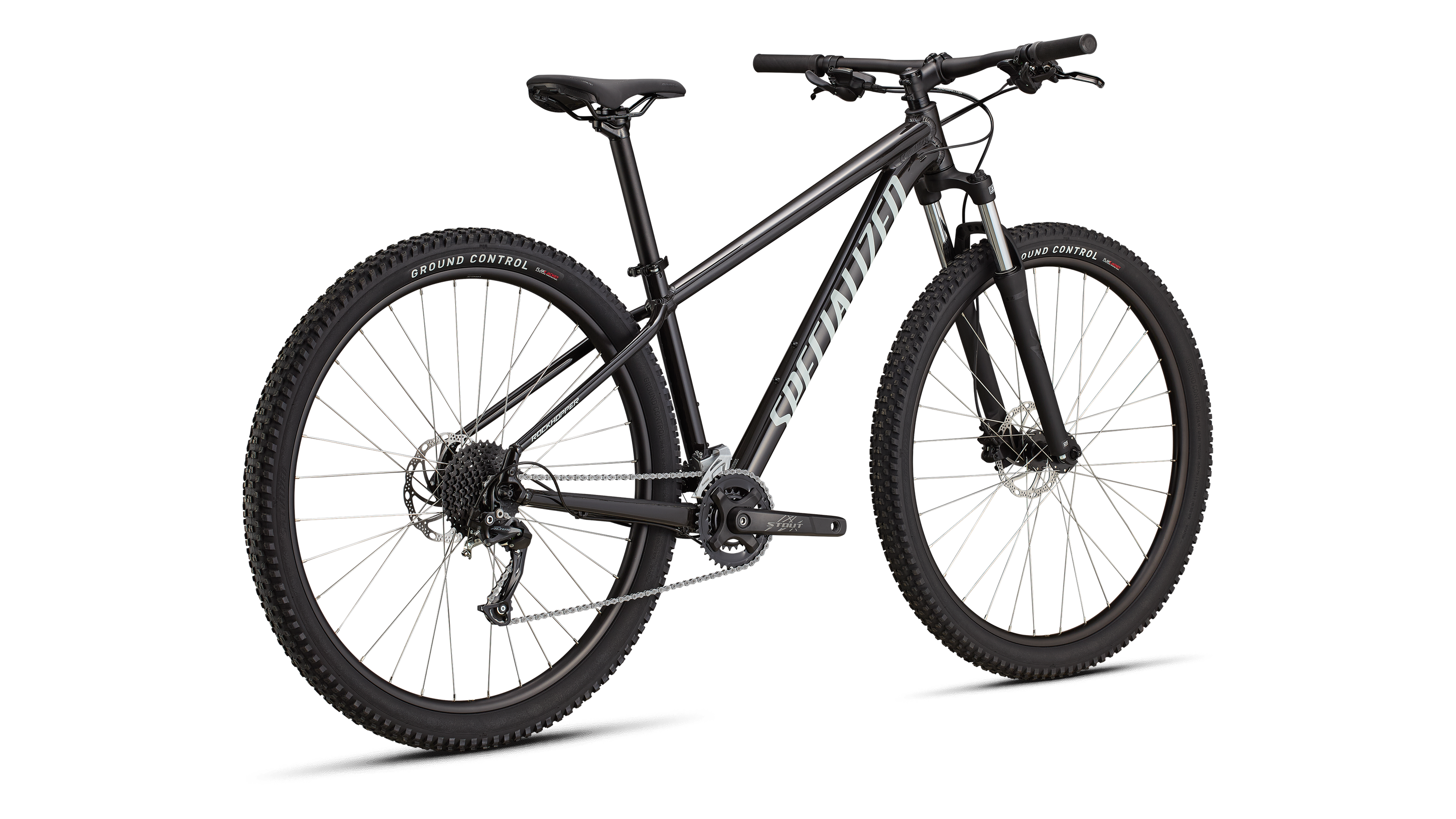 Cykler - Mountainbikes - Specialized Rockhopper 27.5" 2026 - Gloss Obsidian Dune White
