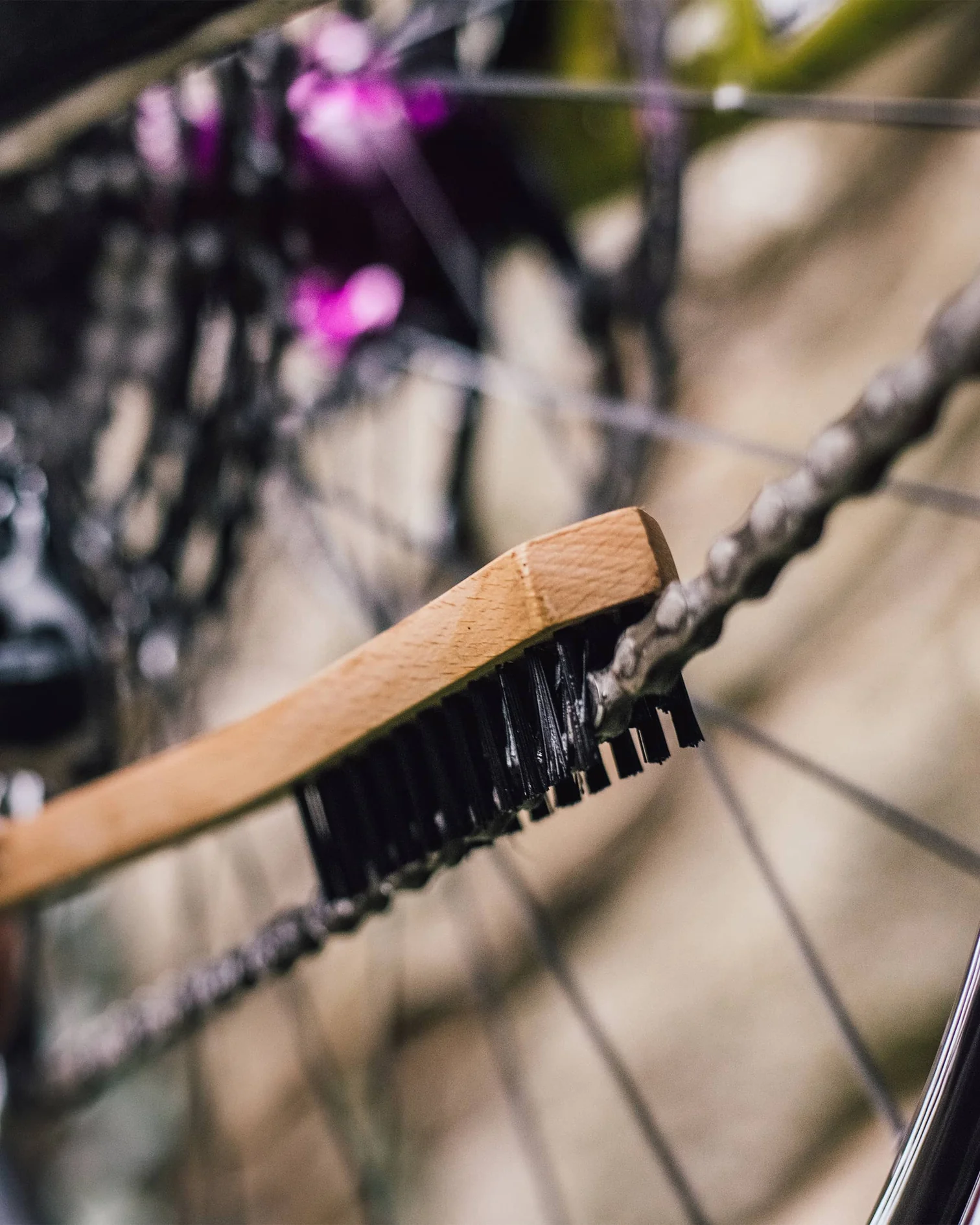 Tilbehør - Cykelpleje - Peaty's Drivetrain Brush