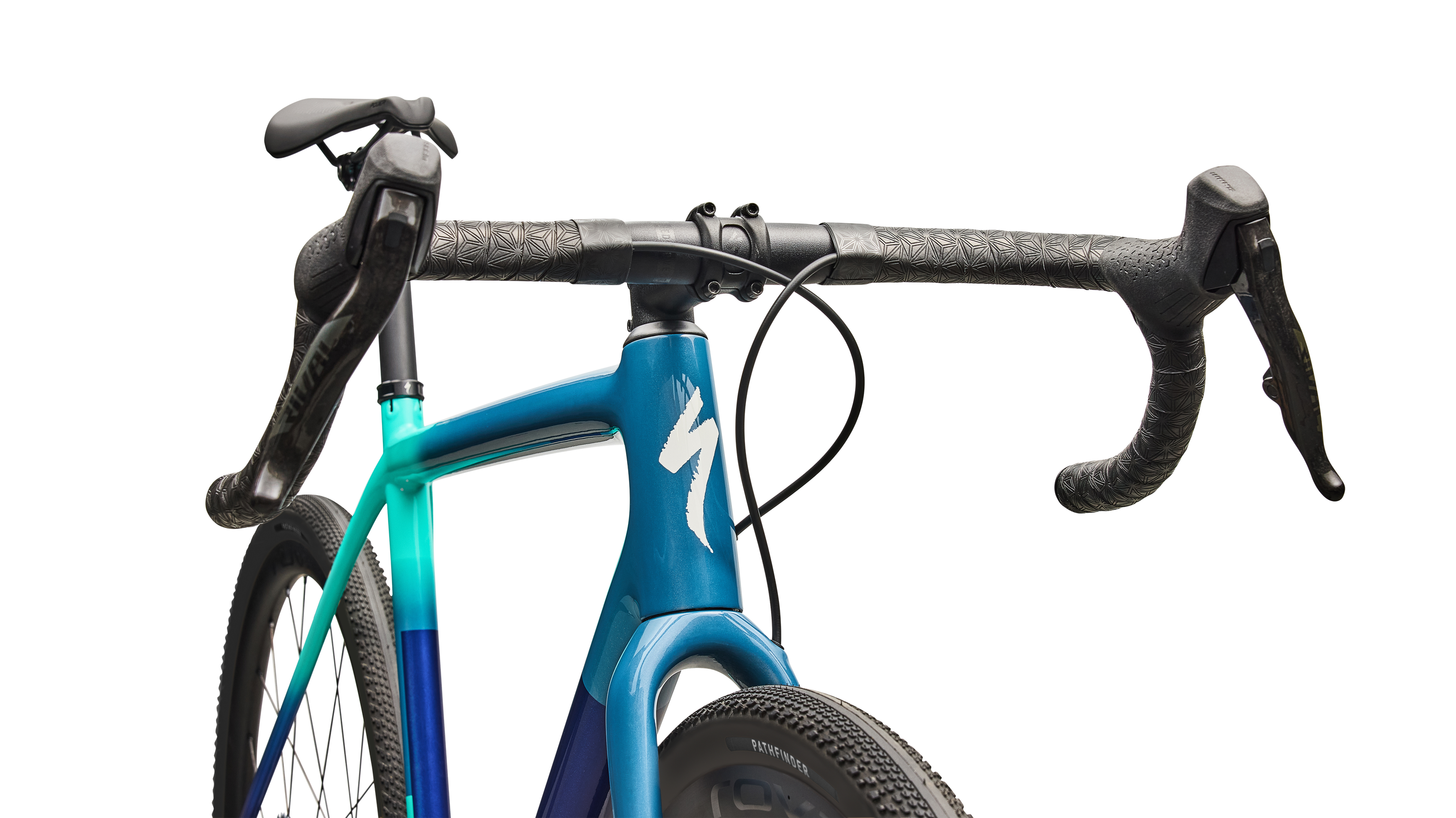 Cykler - Gravel cykler - Specialized Crux Expert - SRAM Rival XPLR AXS  2026 - Grey Blue/Lagoon Blue