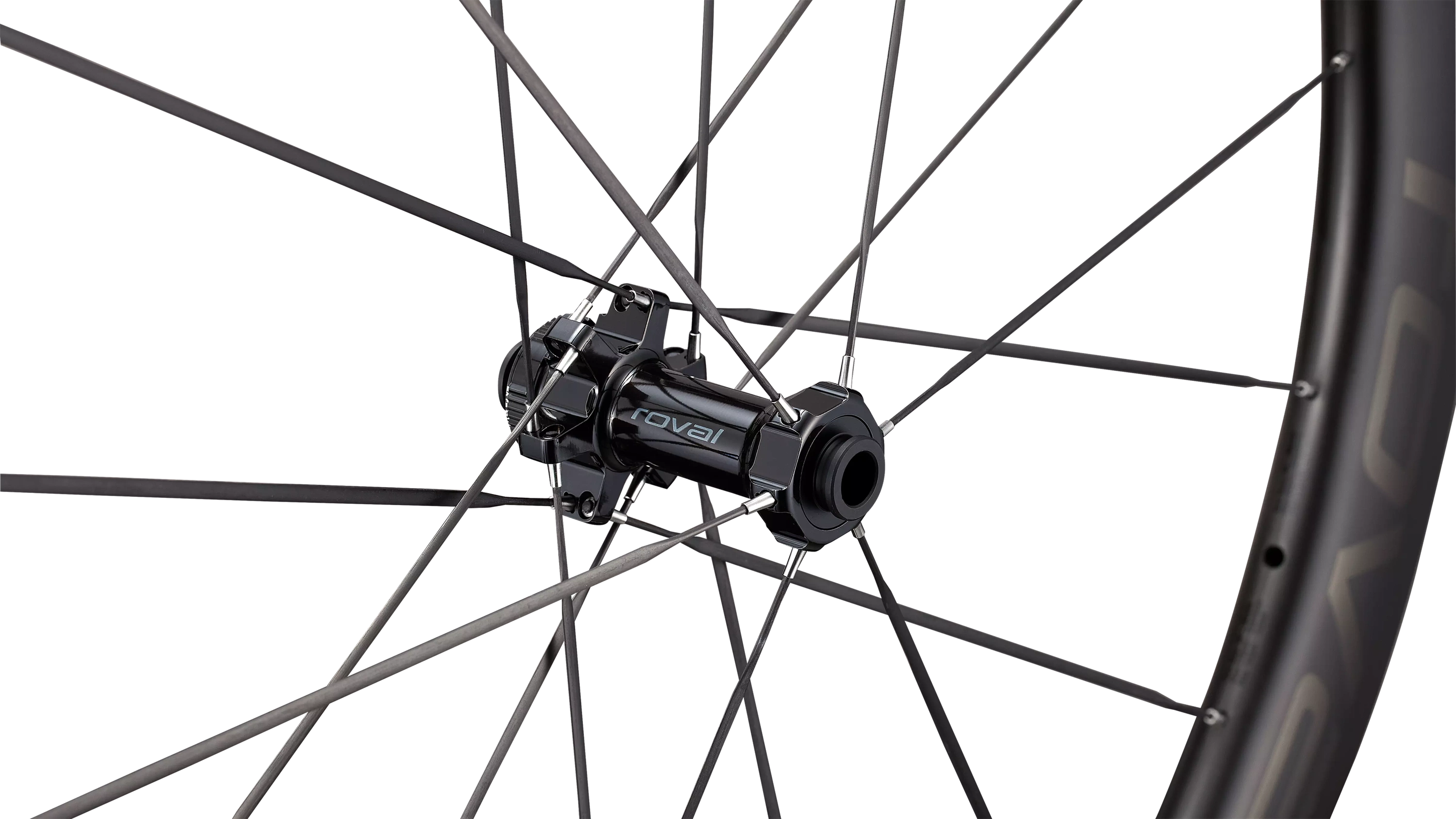 Reservedele - Hjulsæt - Specialized Rapide CLX III 28" / 700c - Front - Satin Carbon/Gloss Black
