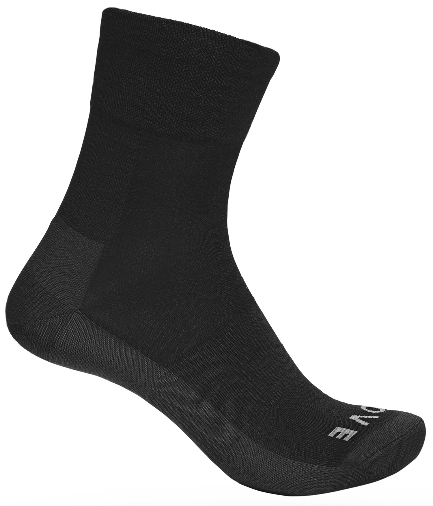 Se GripGrab Merino Lightweight Sock SL 3015 - Cykelstrømpe - Sort - Str. M hos Cykelexperten.dk