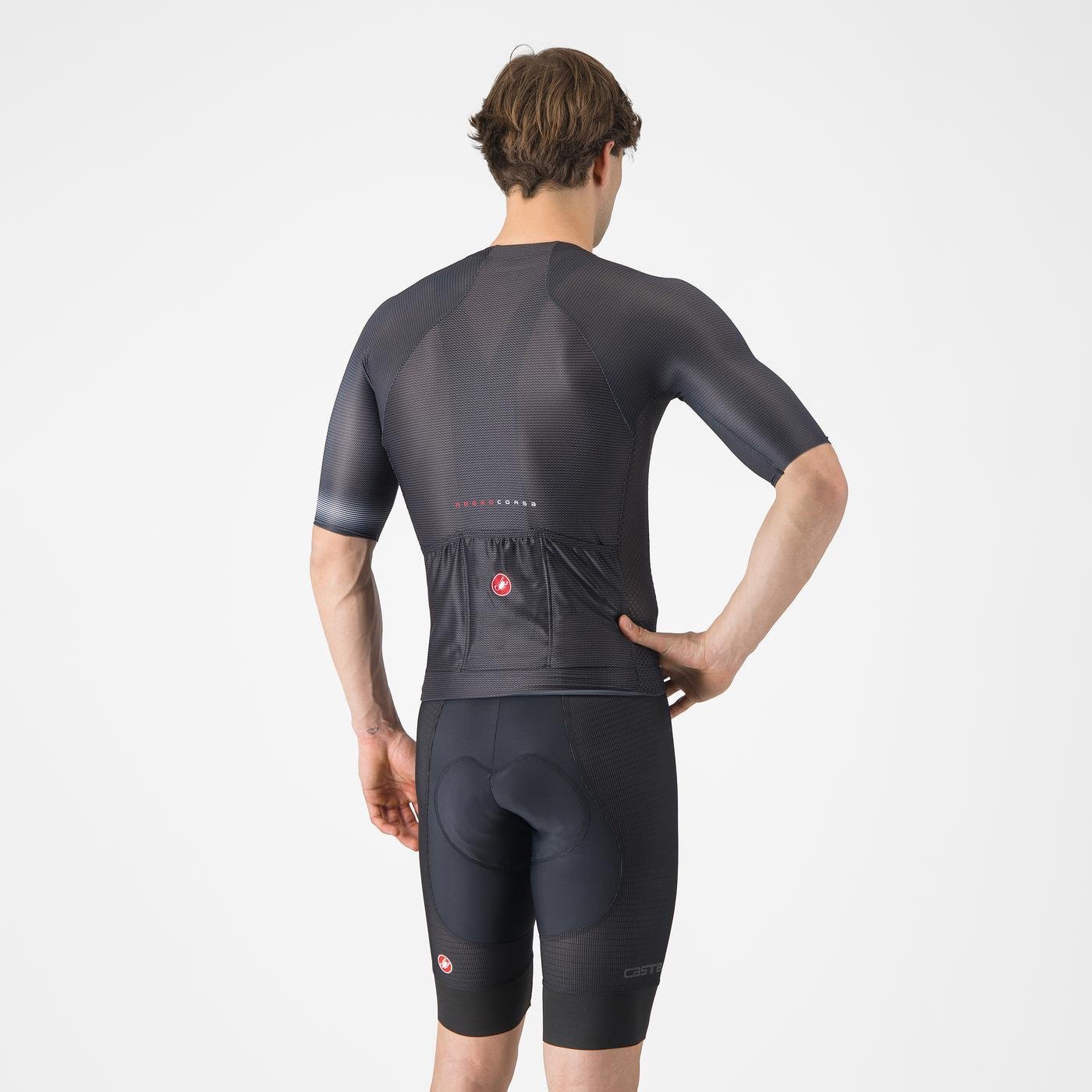 Beklædning - Cykelbukser - Castelli A/C BIBSHORT - Black