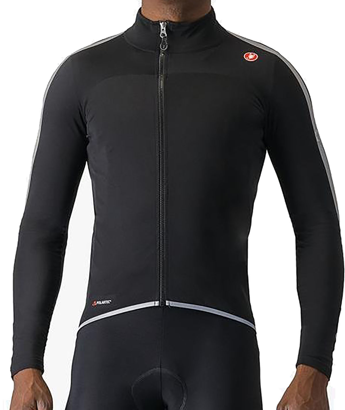 Beklædning - Regntøj & Vindtøj - Castelli ULTRA RAIN CAPE - Sort/Silver Reflex