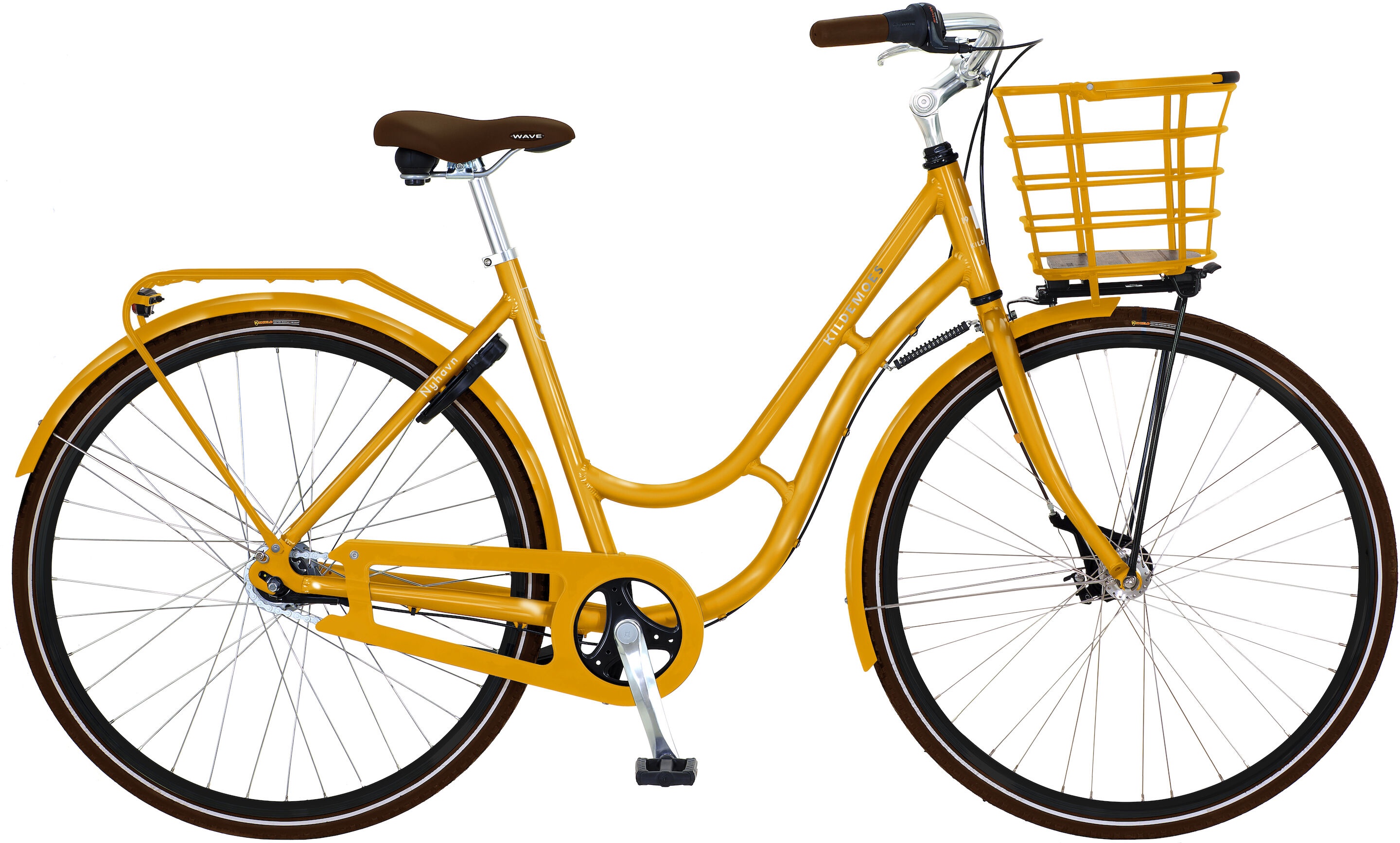 Cykler - Damecykler - Kildemoes Nyhavn Dame 7g 2023 - Gul