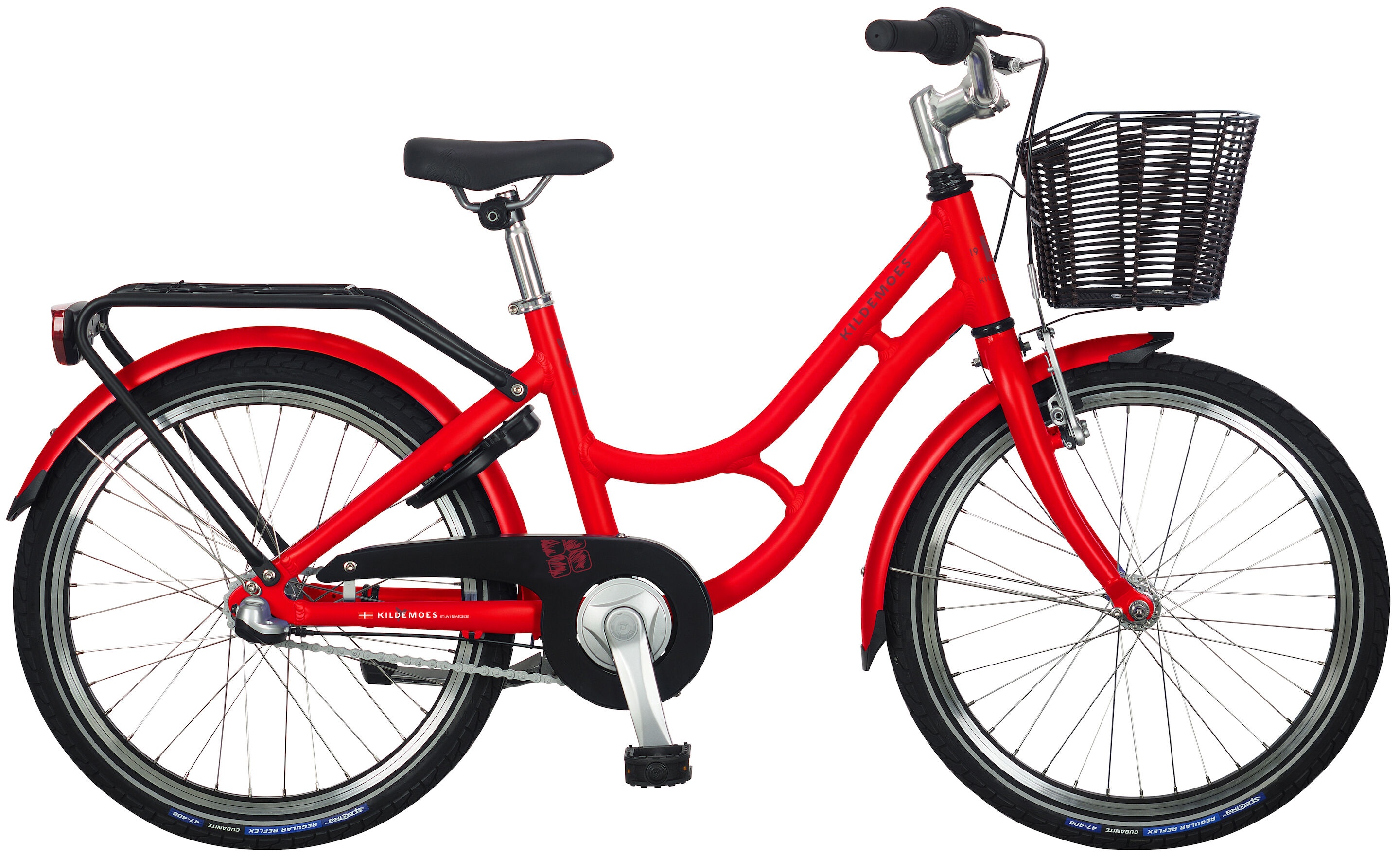 Cykler - Børnecykler - Kildemoes Bikerz Retro 20" 2023 - Rød