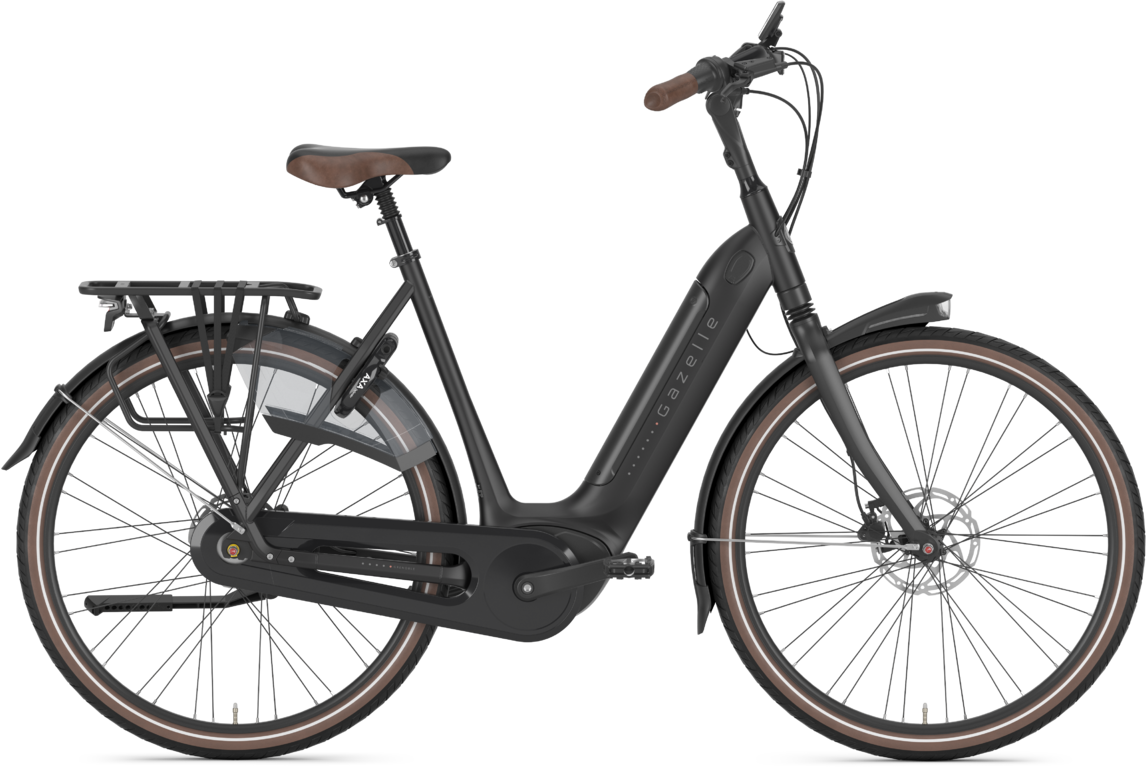 Gazelle Grenoble C8 HMB Dame 2024 – Sort