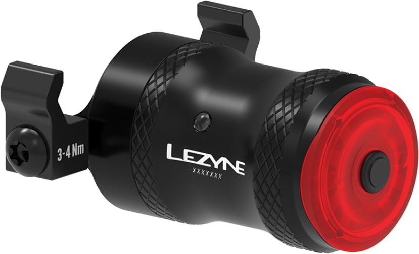 Lezyne Saddle Ai Alert StVZO Baglygte m. bremselys 40 lumen - Black