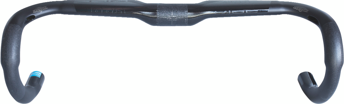 Reservedele - Cykelstyr - PRO Styr Vibe Aero Carbon Comp Sort - 42cm