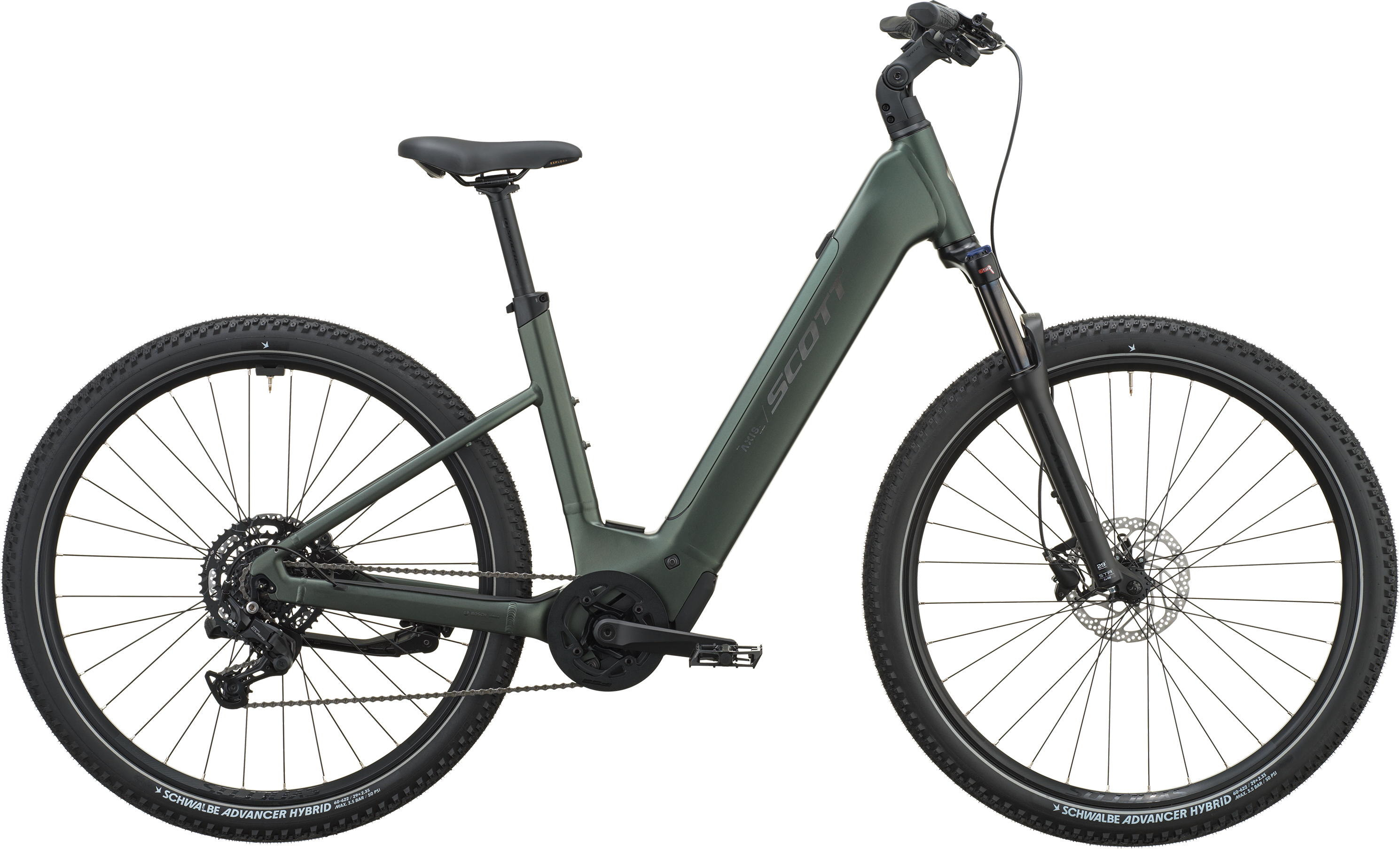 Scott Axis 40 Wave 2027 - Kelp Green