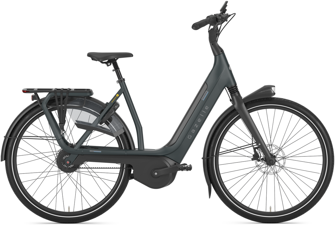 Cykler - Elcykler - Gazelle Avignon C380 HMB Dame 2024 - Teal Greymatte