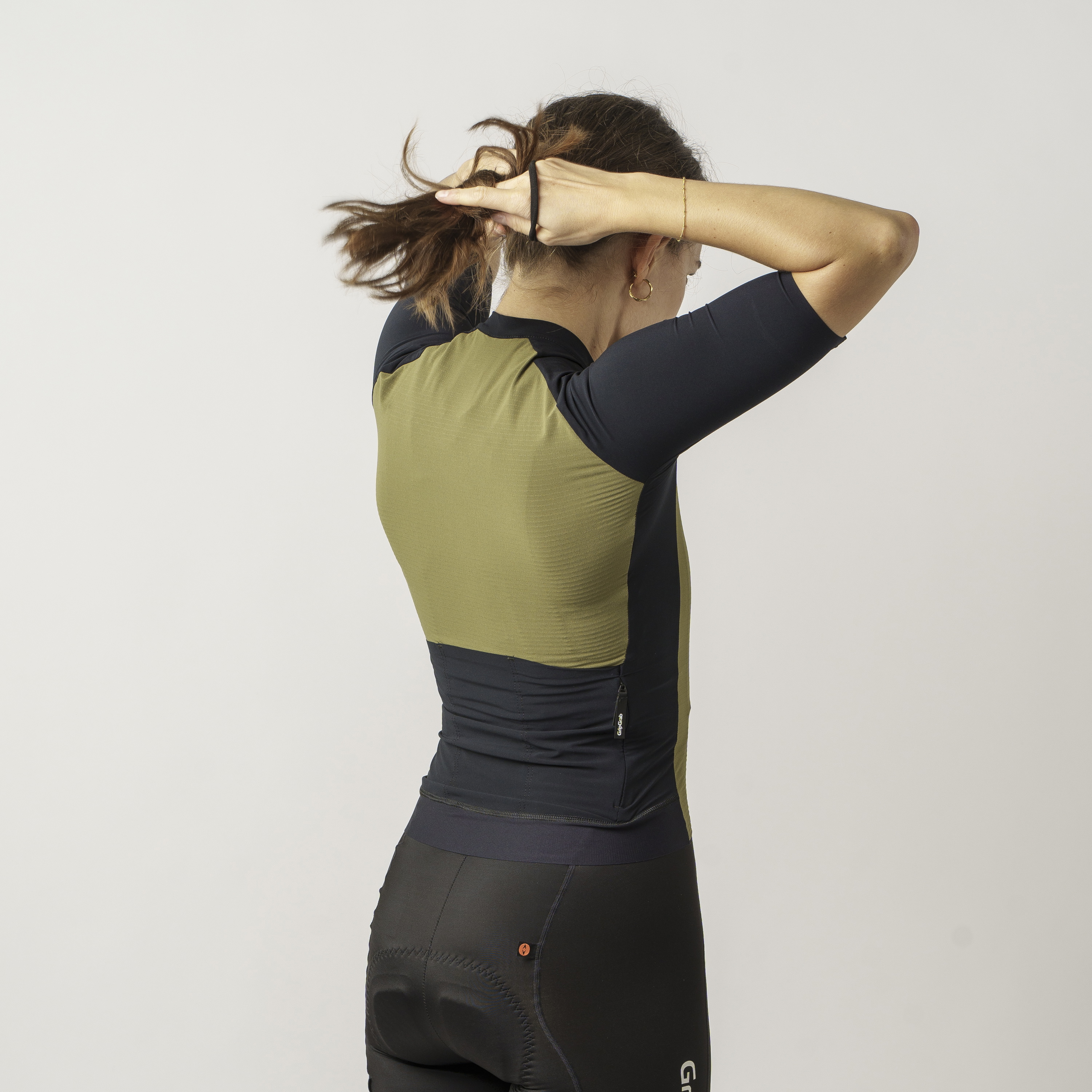 Beklædning - Cykeltrøjer - GripGrab Women's Grinta SS Jersey - Olive Green