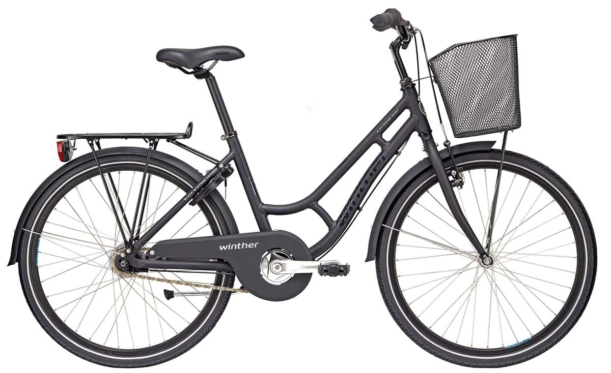 Cykler - Børnecykler - Winther 250 GRANNY 24" Pige 7g Fodbremse 2023