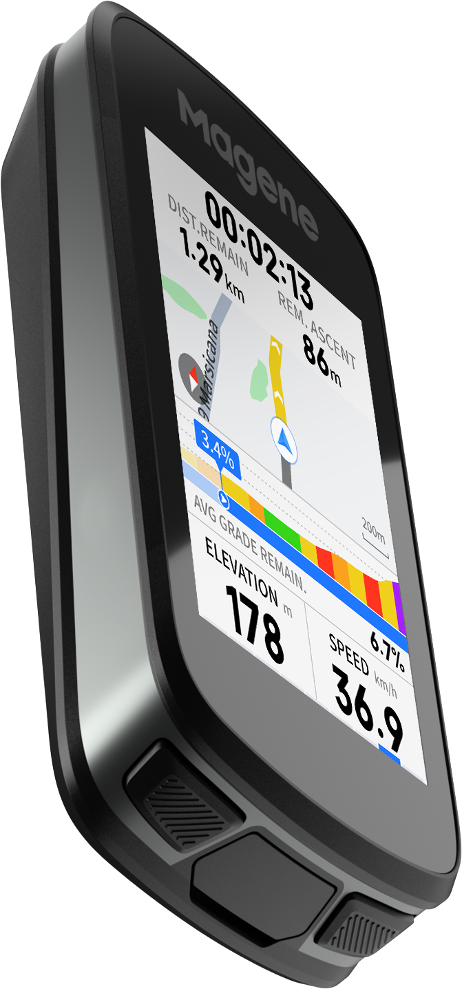 Tilbehør - Cykelcomputer & GPS - Magene C606 Pro GPS Cykelcomputer