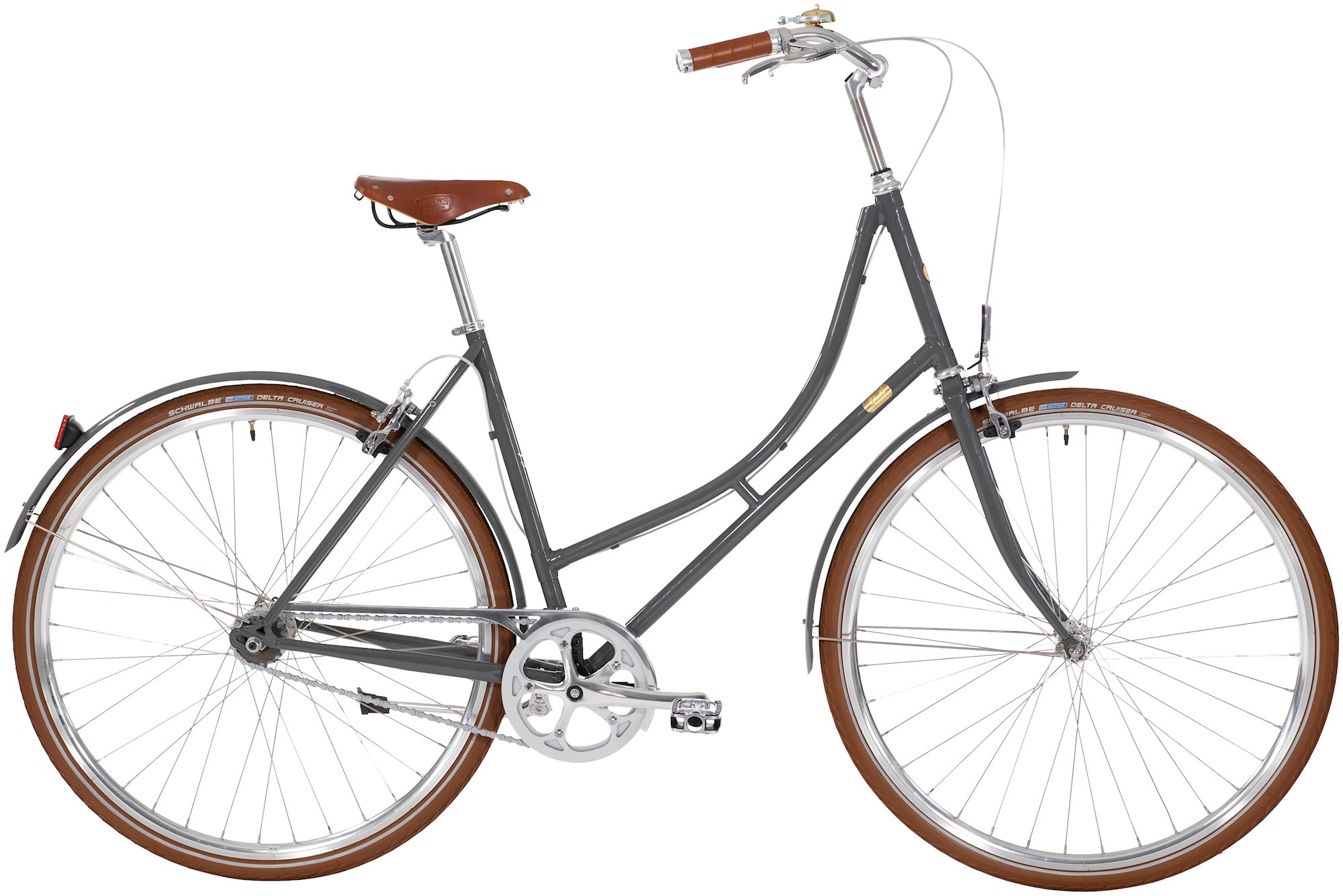 Cykler - Damecykler - Bike by Gubi 8g Dame Fælgbremse 2023 - Grå