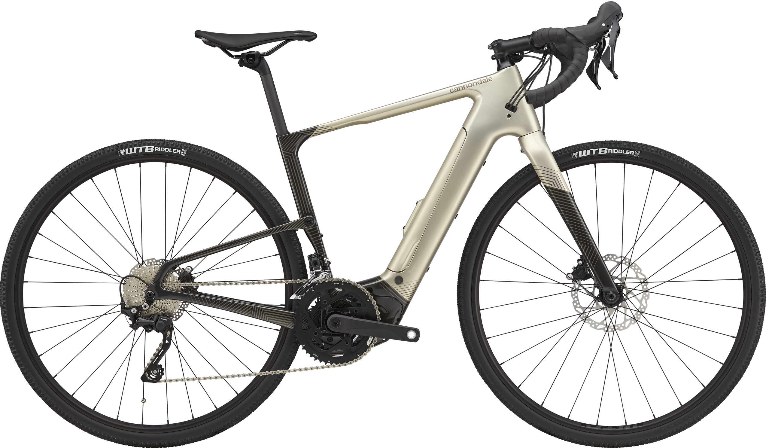 Cannondale Cannondale Topstone Neo Carbon 4 2021 - Sort/Sølv Cykler > Elcykler