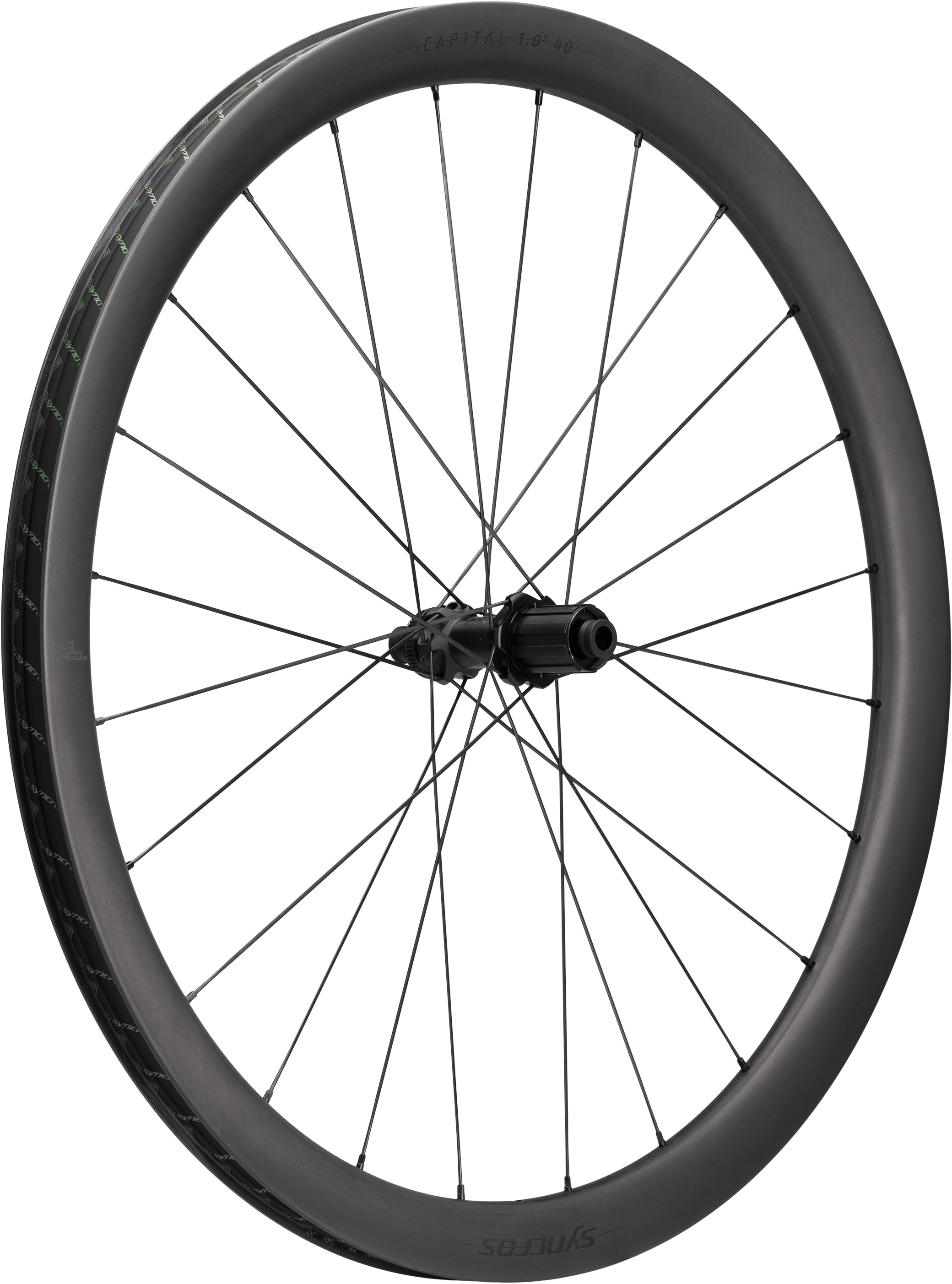 Reservedele - Hjulsæt - Syncros Wheelset Capital 1.0s 40 Hjulsæt - 700c - Sort