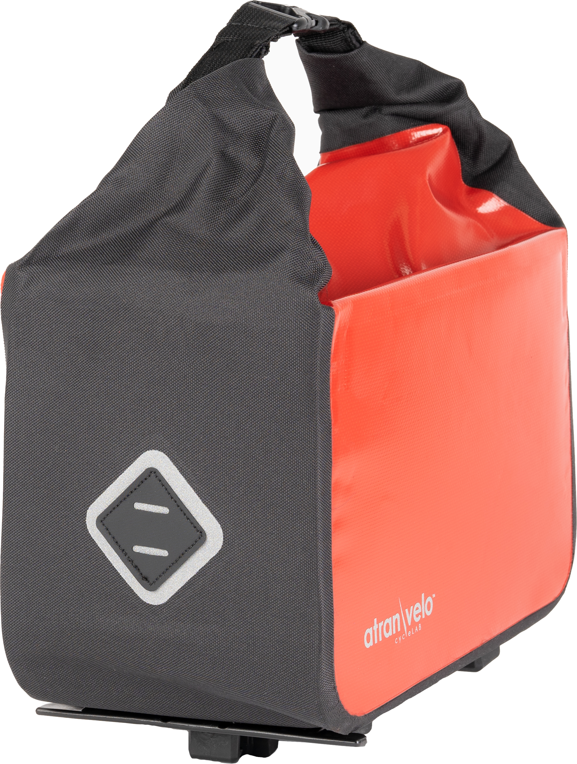 Velo Travel Top Bag Sort Rød Fra Atran