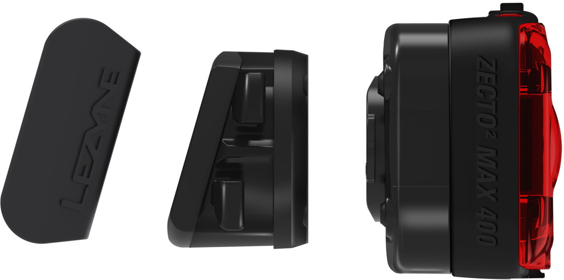 Tilbehør - Cykellygter - Lezyne Zecto 2 Drive Max 400+ Baglygte 400 lumen - Black