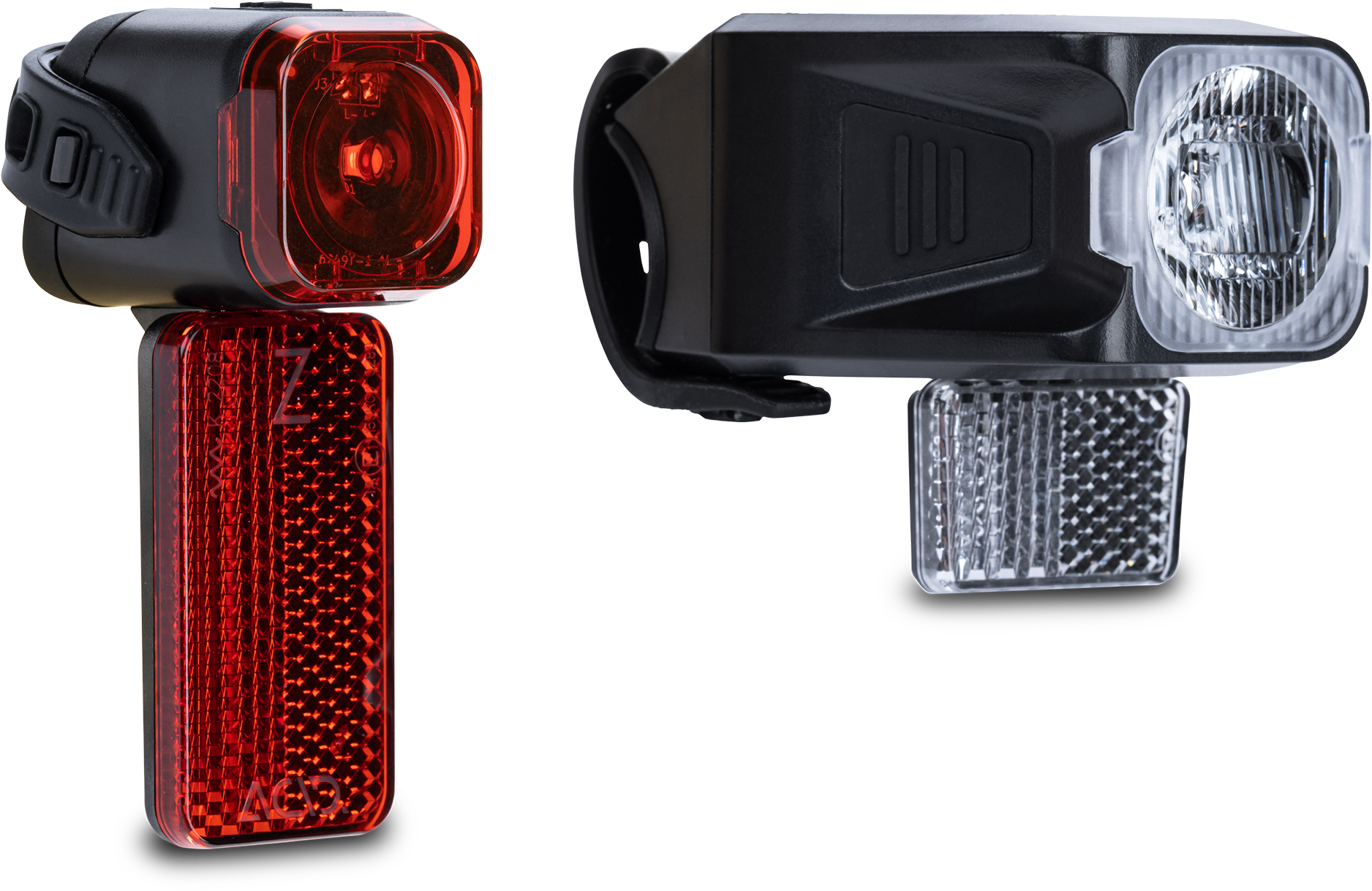 Tilbehør - Cykellygter - ACID by Cube Lygtesæt PRO 20 USB (80lumen)