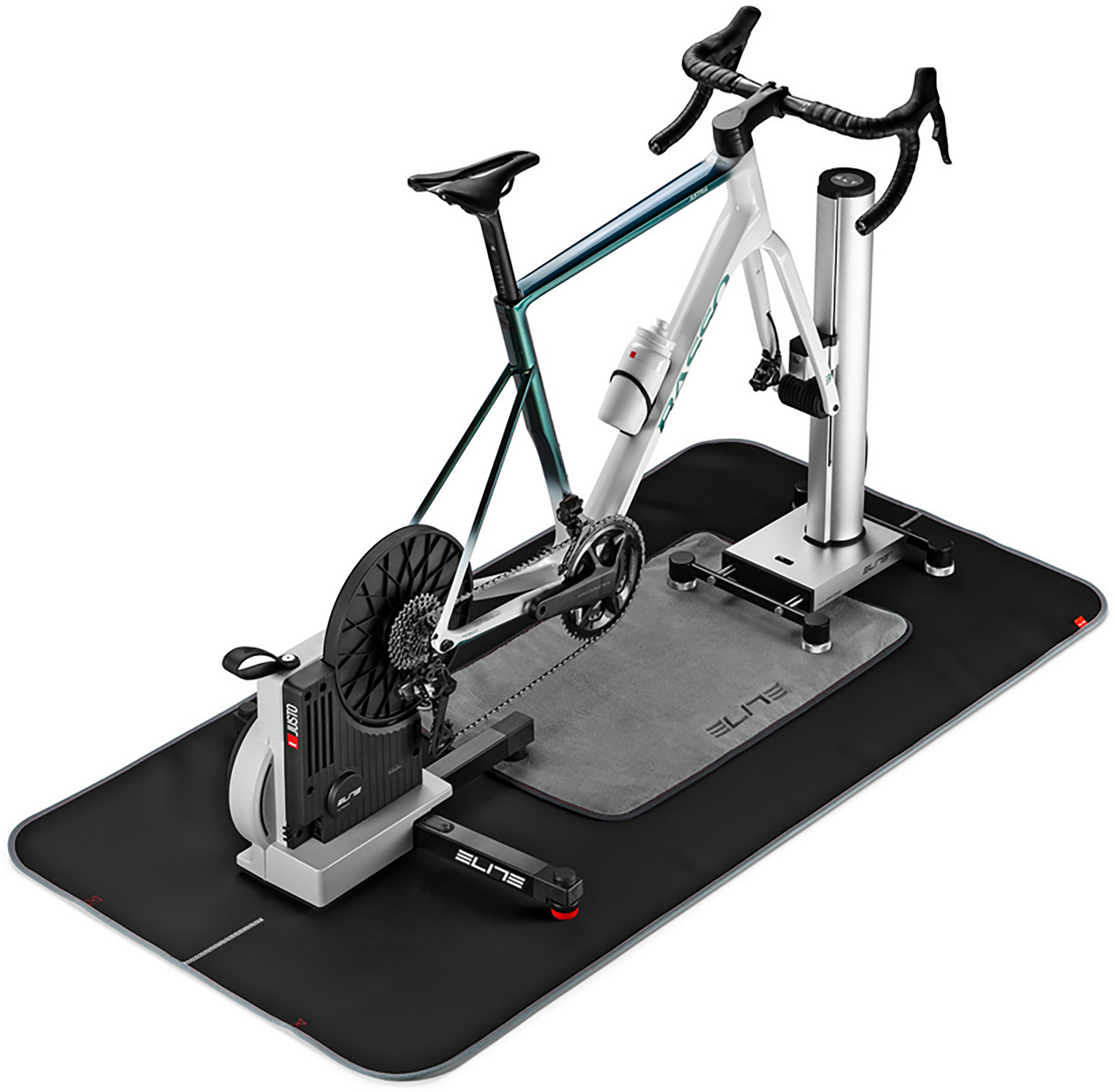 Tilbehør - Hometrainer - Hometrainer udstyr - Elite Dry Mat (Hometrainer Måtte) 180x90cm