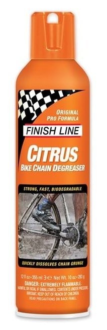 Se Finish Line Affedtningsmiddel Citrus 36cl flaske hos Cykelexperten.dk
