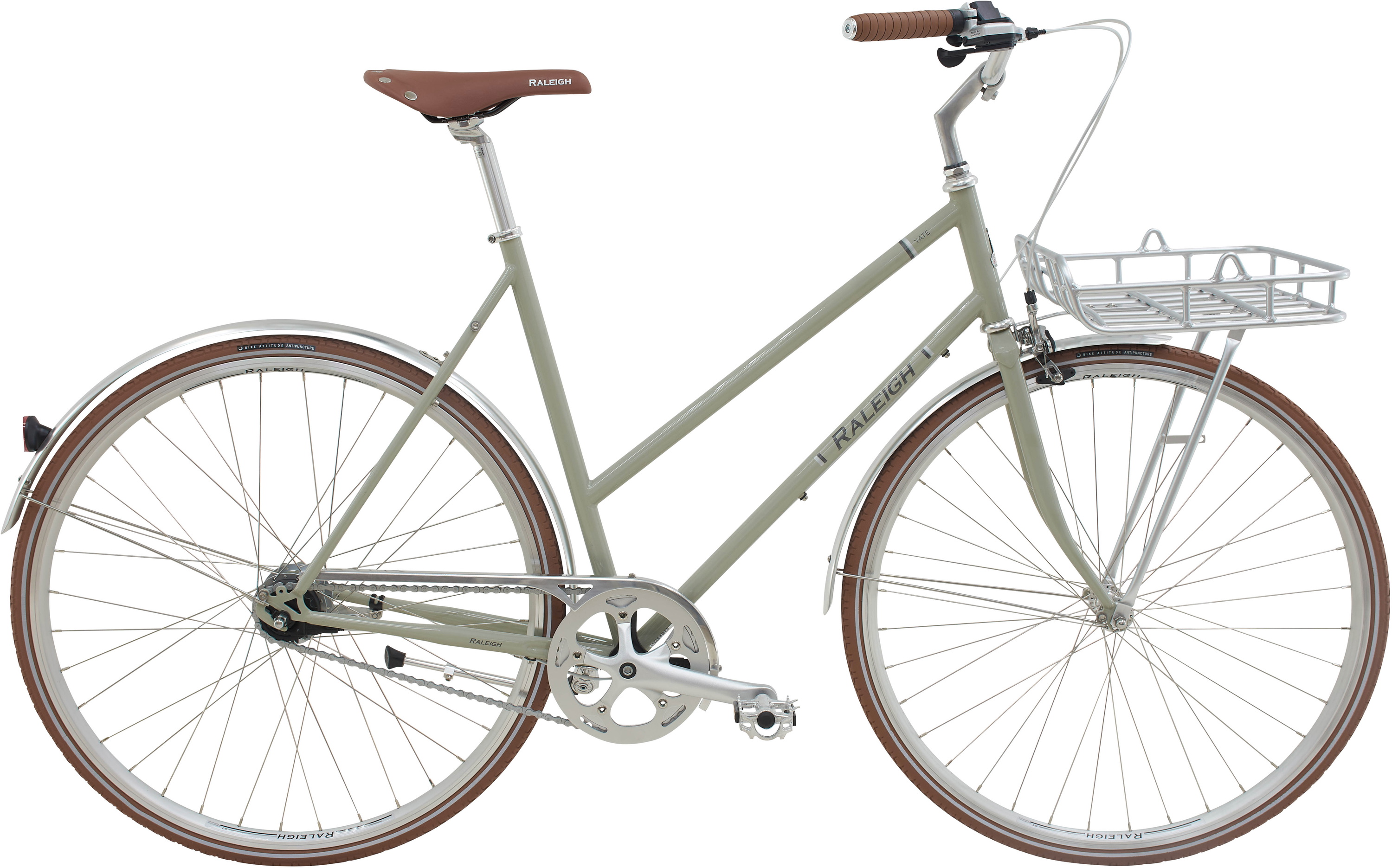 Raleigh Yate Cargo Dame 7g 2026 - Blank Lys Grå