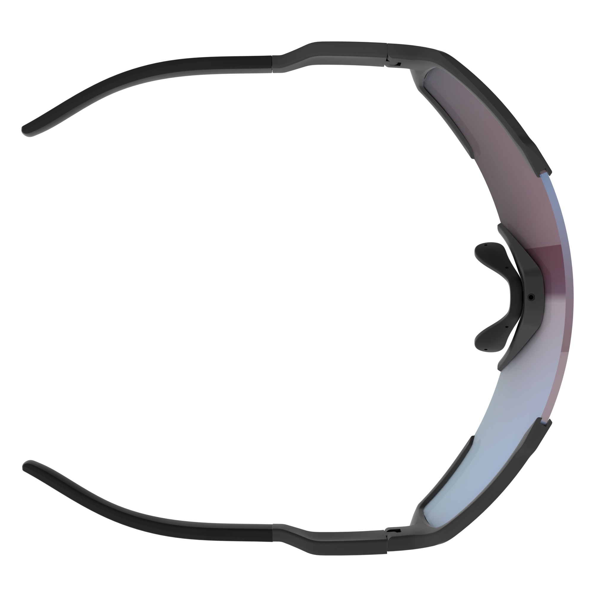 Beklædning - Cykelbriller - Scott Shield Compact Cykelbrille - Trail Linse - Sort/Blå