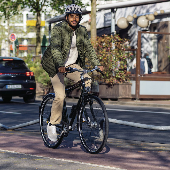 Beklædning - Cykelhjelme - Abus Urban-I 3.0 - Grøn