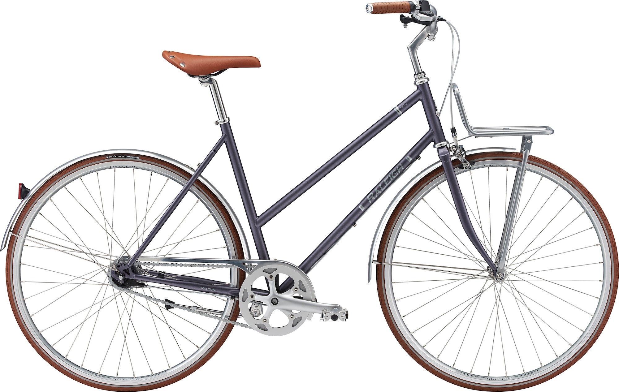 Cykler - Damecykler - Raleigh Yate Cargo Dame 7g 2021 - Lilla