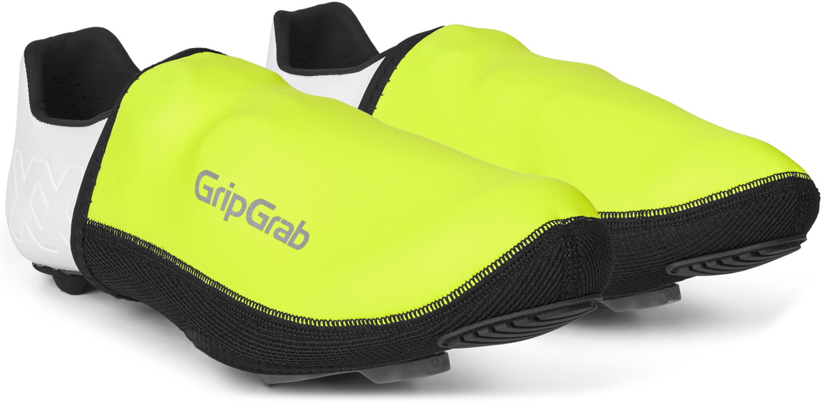 GripGrab PACR Vindtæt Toe Cover - Yellow Hi-Vis