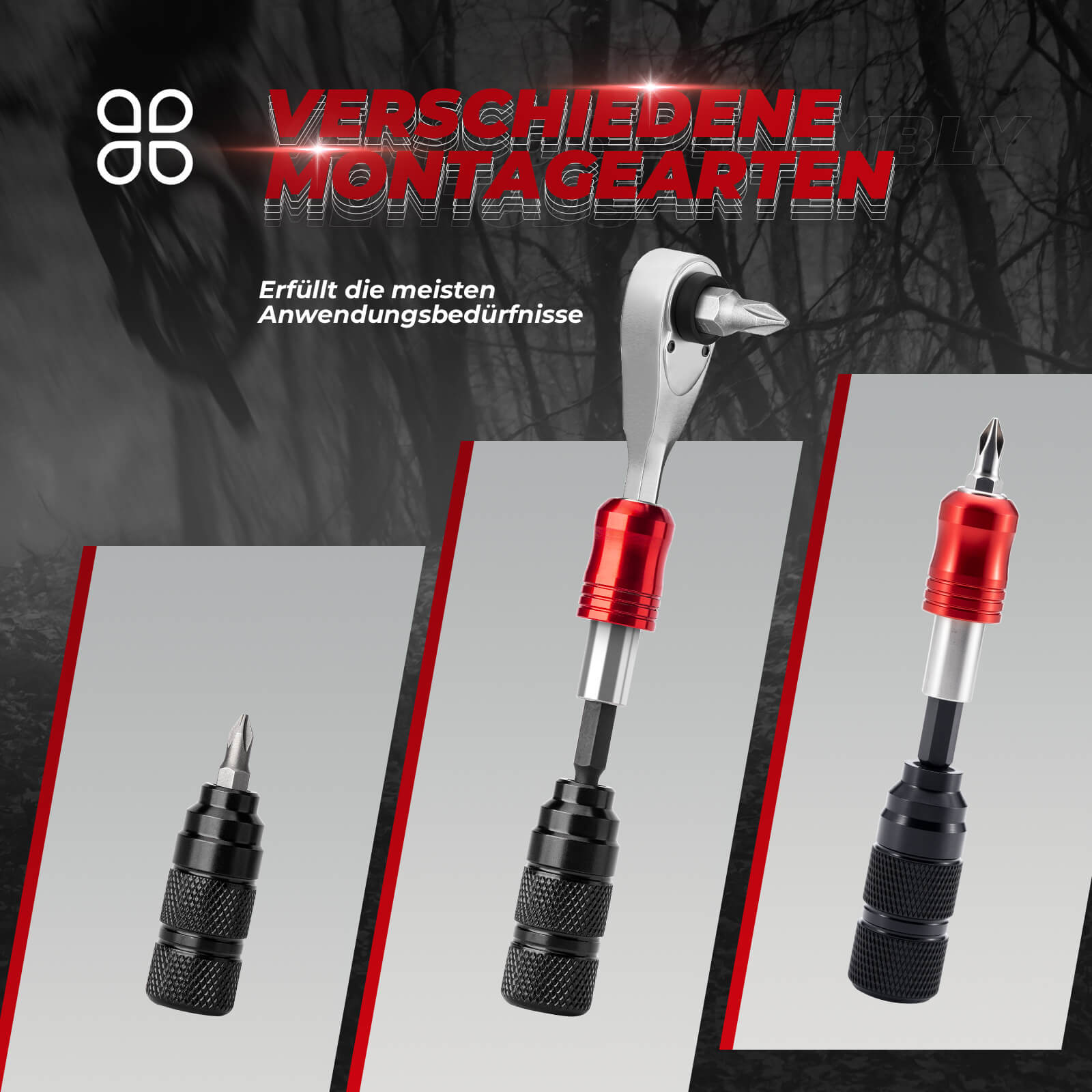 Tilbehør - Værktøj - RockBros Skraldenøglesæt 1/4" Mini