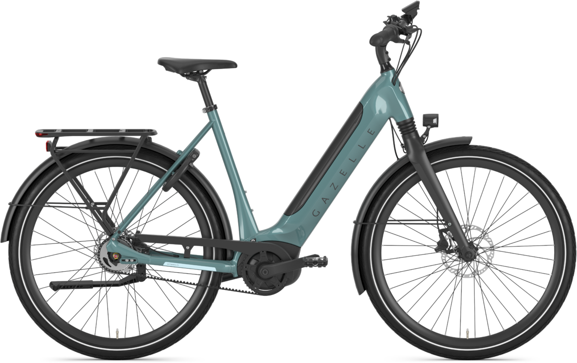 Cykler - Elcykler - Gazelle ULTIMATE C5 HMB Dame 2024 - Blå