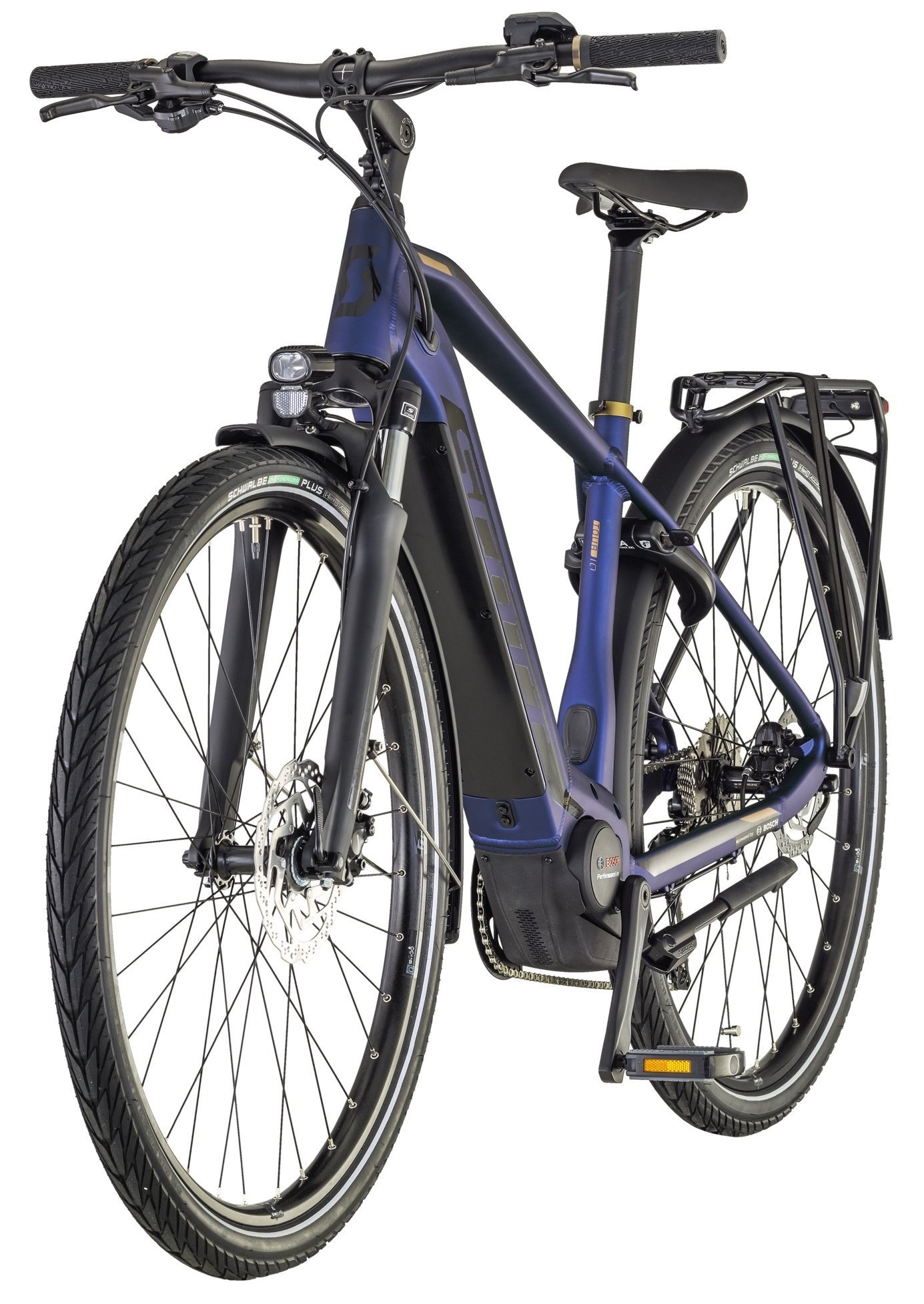 Cykler - Elcykler - Scott Sub Tour Eride 10 Herre 2020 - blå