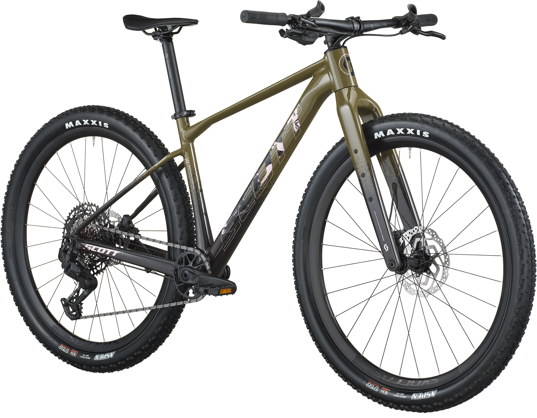 Cykler - Mountainbikes - Scott Scale Gravel 20 2026 - Kaki Green/Carbon Black