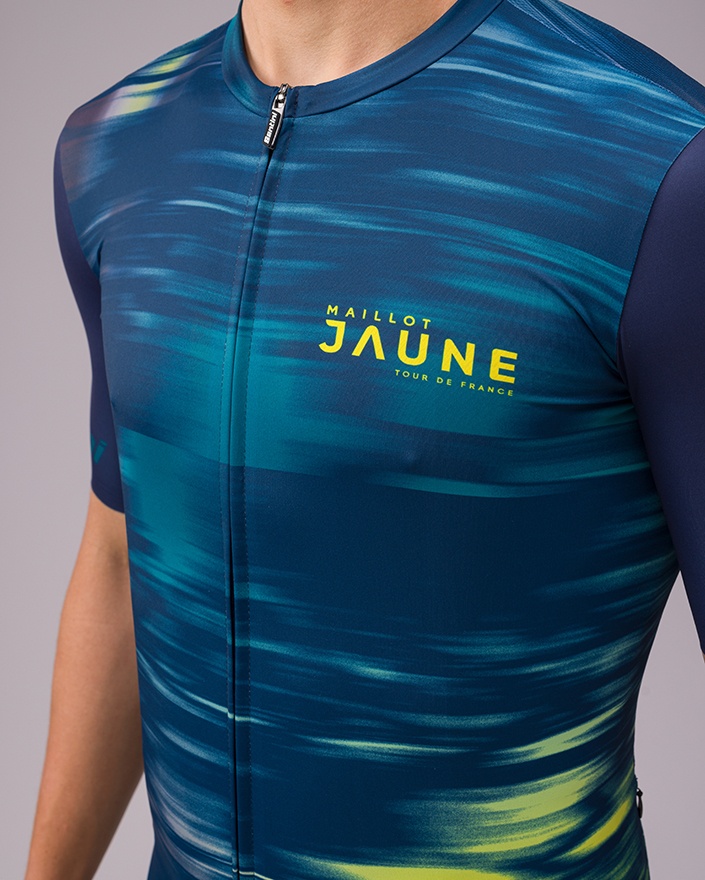 Beklædning - Cykeltrøjer - Santini Replica Tour de France LE MAILLOT JAUNE Esprit Jersey - Limited Edition