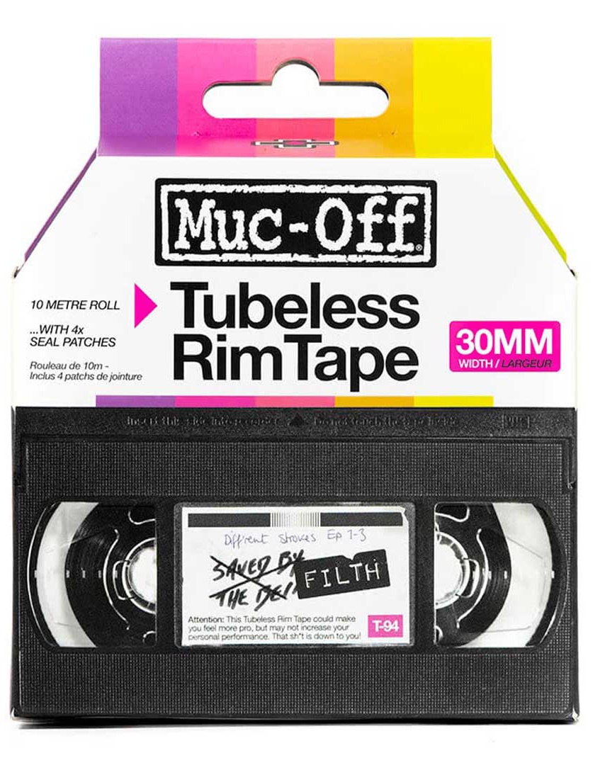 Se Muc-Off Rim Tape - fælg tape - 35 mm x 10 meter - Til Tubeless hos Cykelexperten.dk