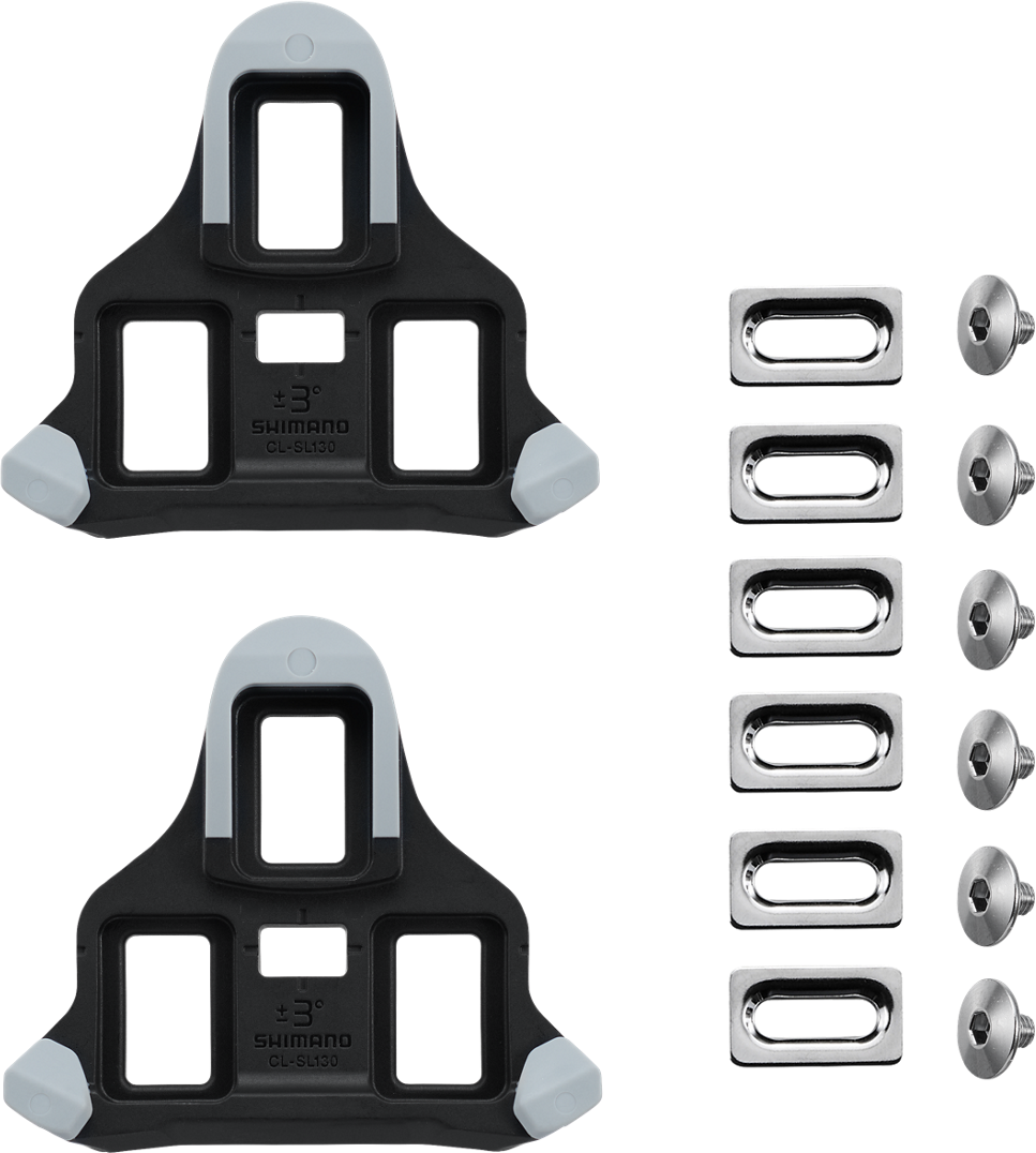 Shimano SPD-SLR CL-SL130 Klampesæt 6 Grader Float m. Justering - Grey